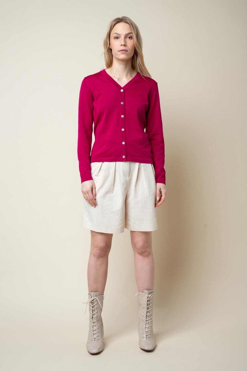Silent kofta, fuchsia
