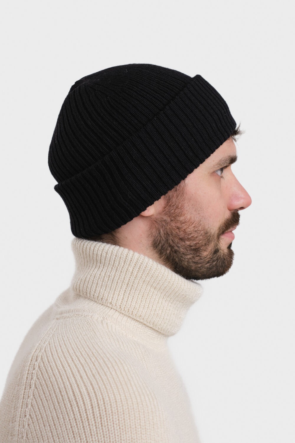 Fold mössa, svart - Image 2