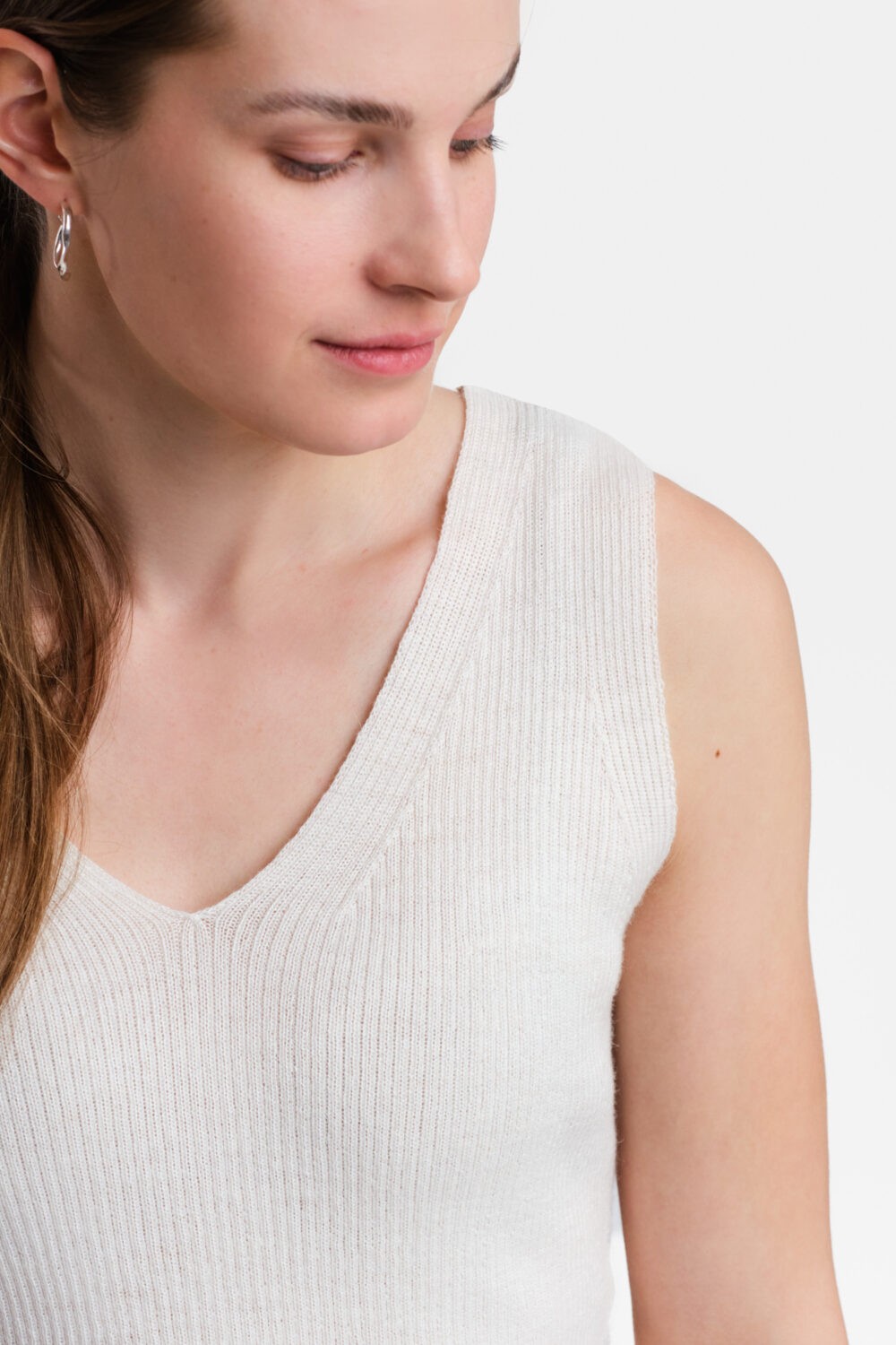 Flow topp, vit - Image 3
