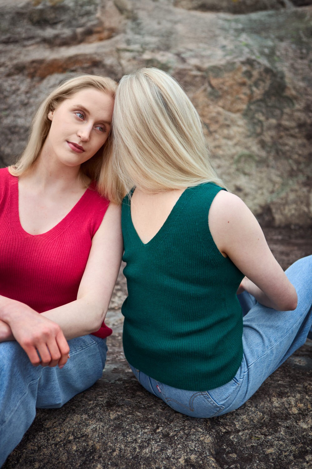 Flow topp, rosa - Image 3