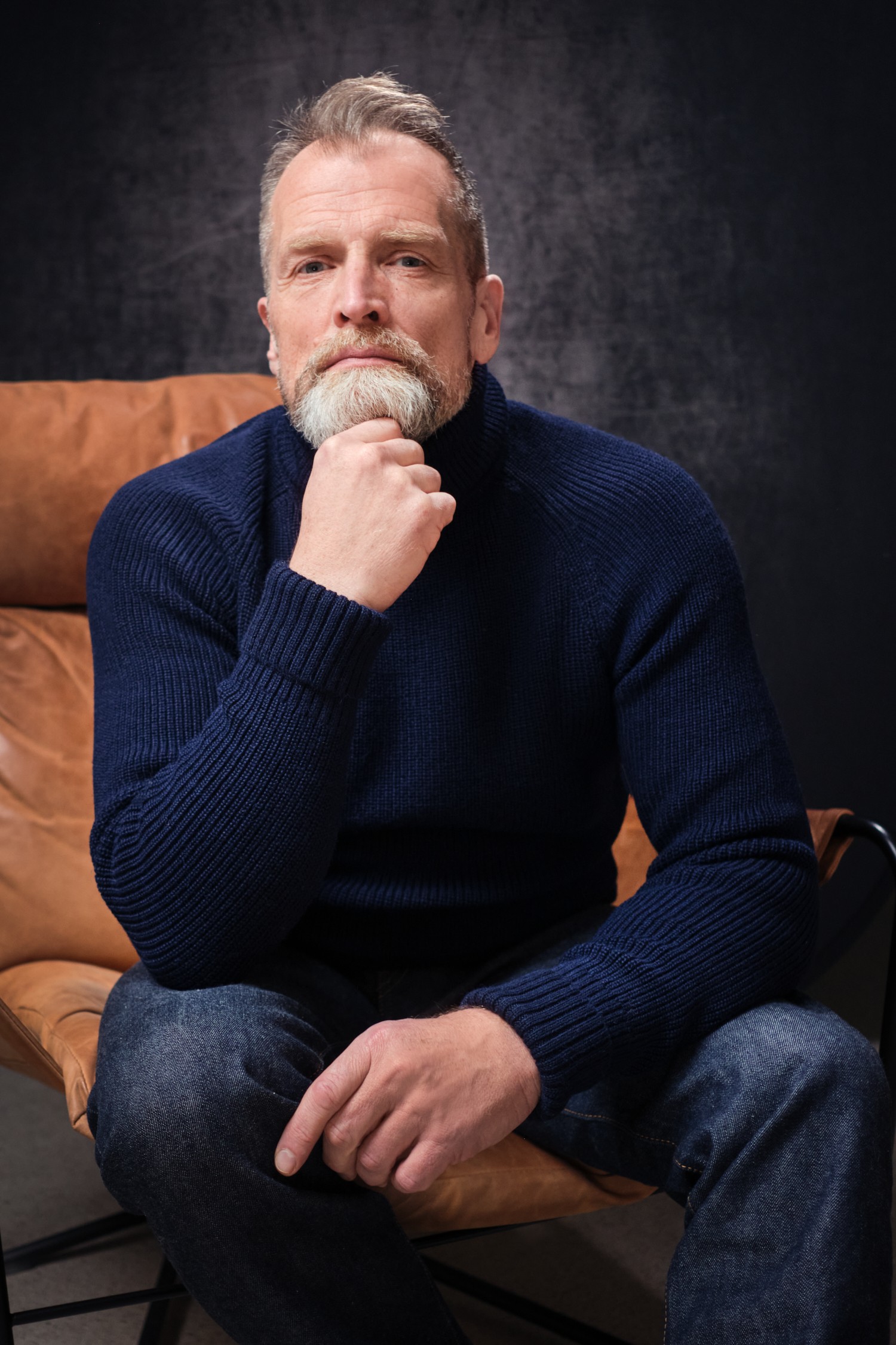 Vesikko polotröja, navy - Bild 6