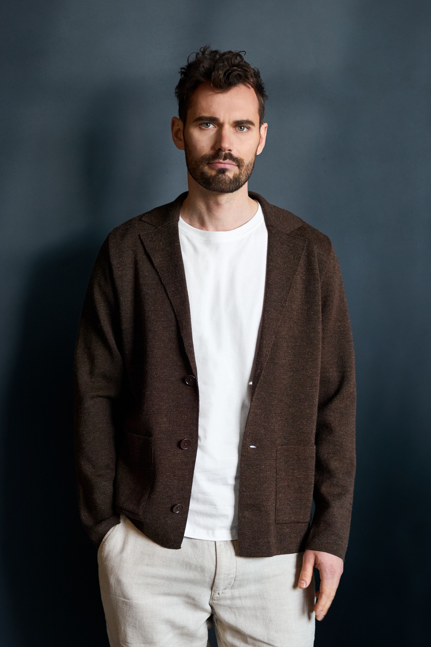 Blaze kofta, mörkbrun - Bild 5