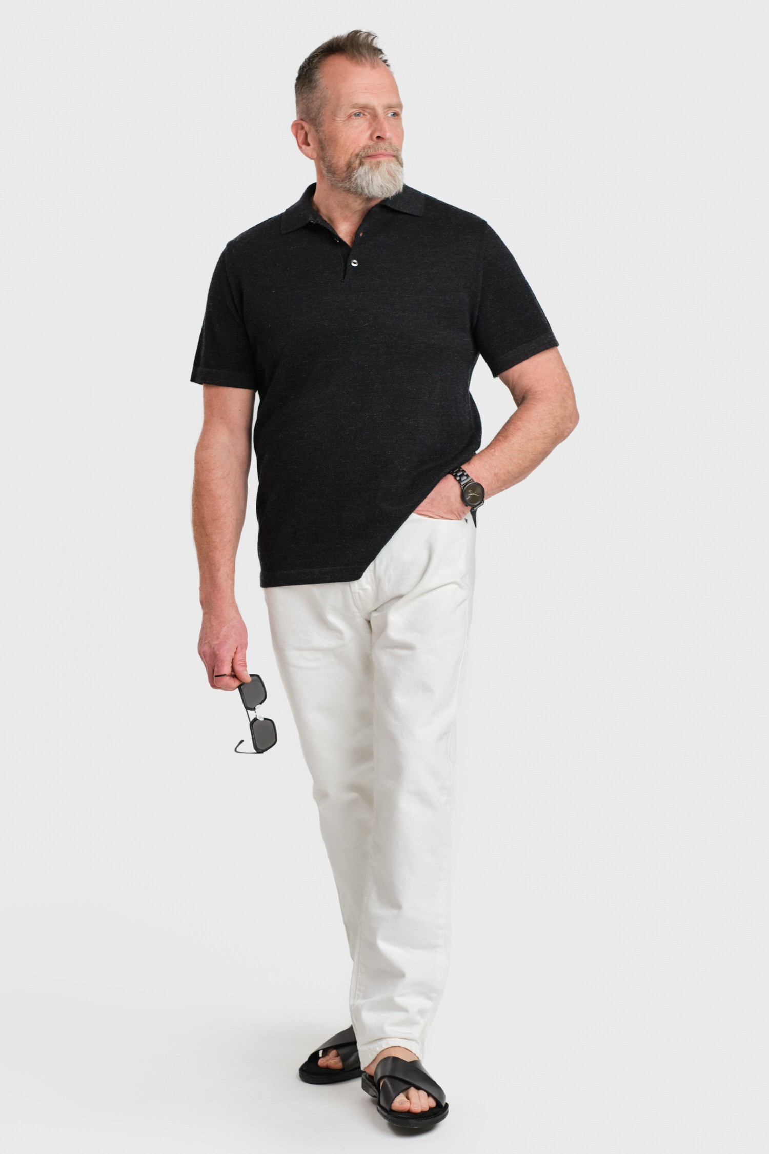 Eagle pikétröja, grafit