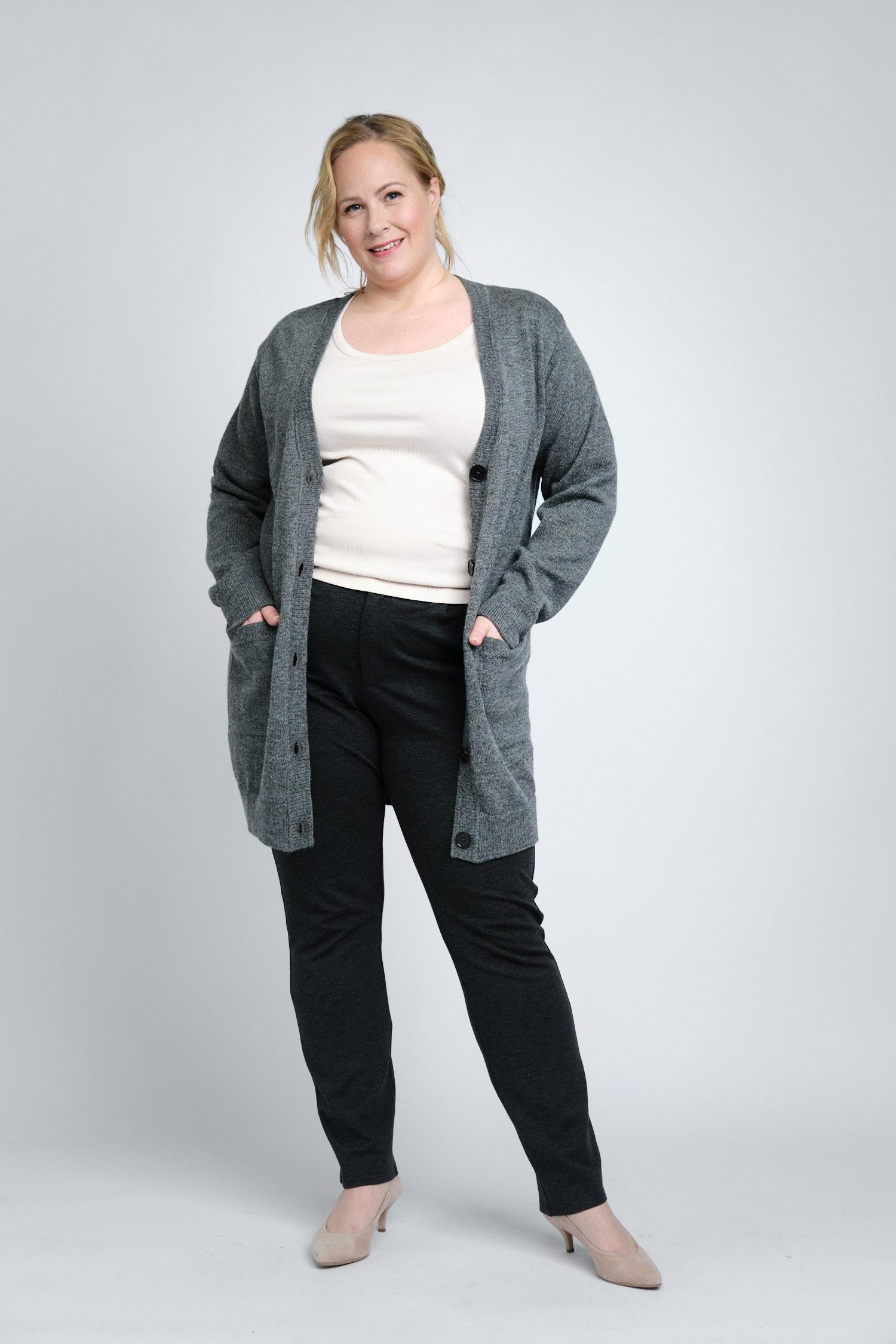 Cuddle kofta, Mellangrå, S, 2 KLASS, #4338