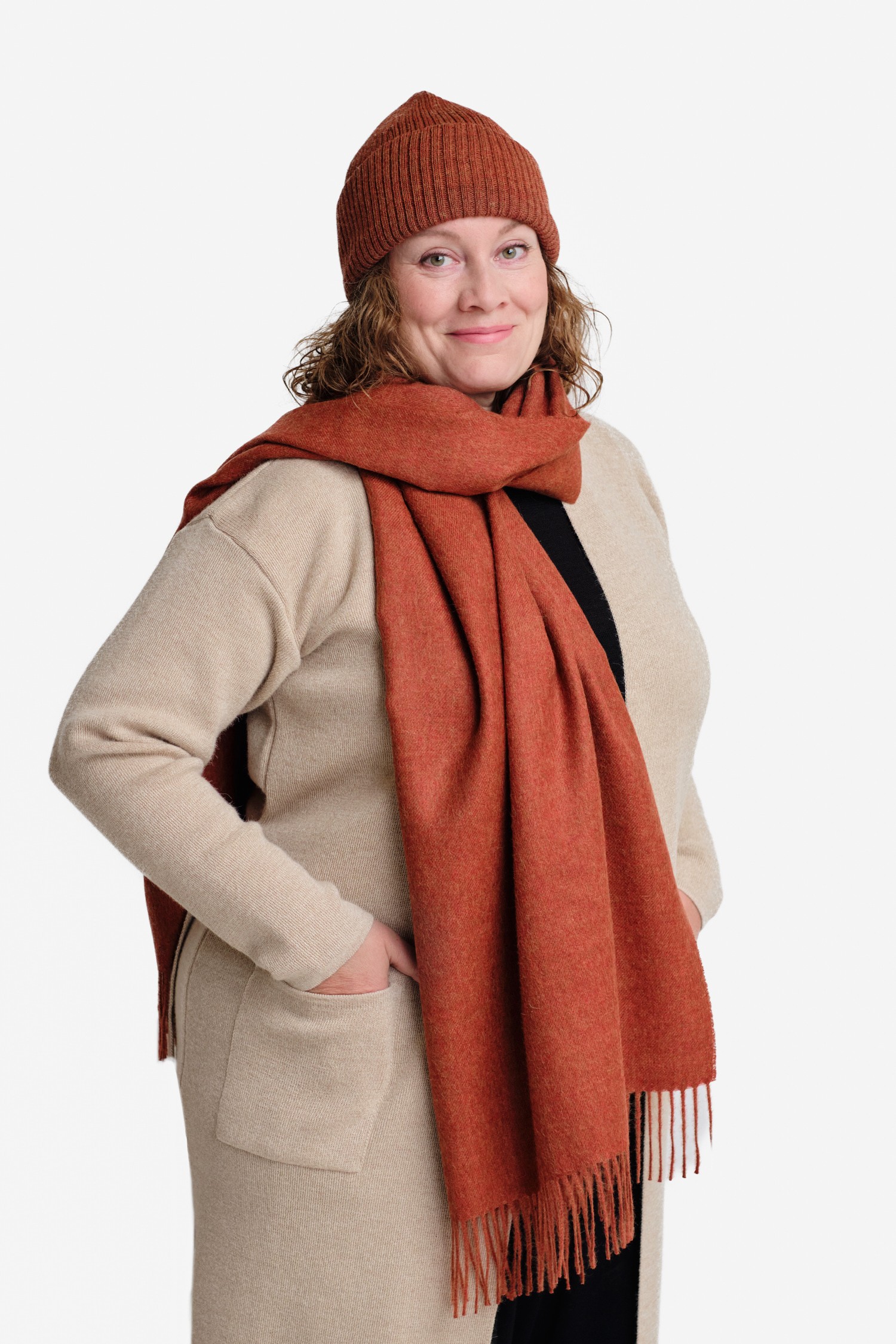 Midisjal, kopparorange 60 x 200 cm - Bild 3