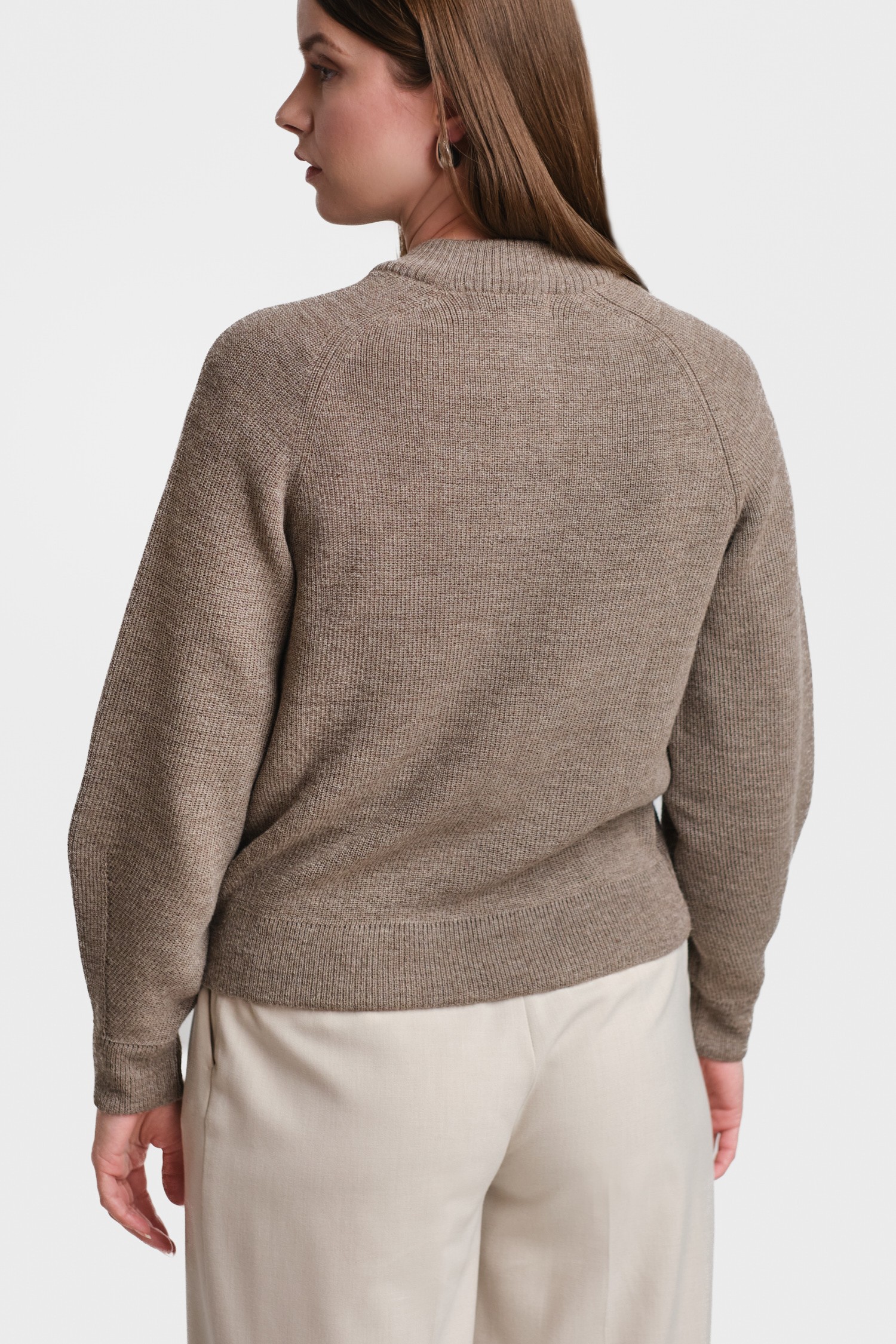 Soon kofta, mörk greige - Bild 5