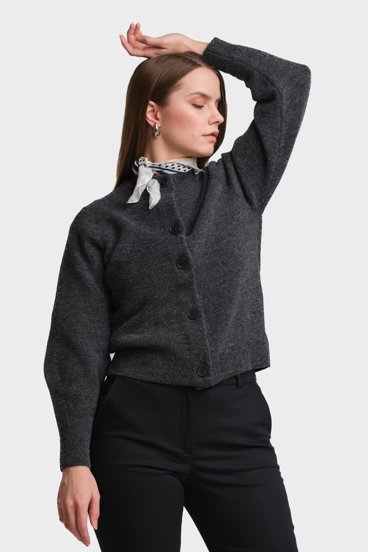 Soon kofta, mörkgrå - Bild 2