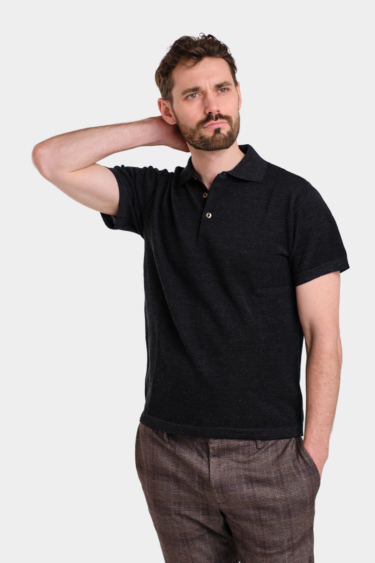 Eagle pikétröja, grafit - Bild 4