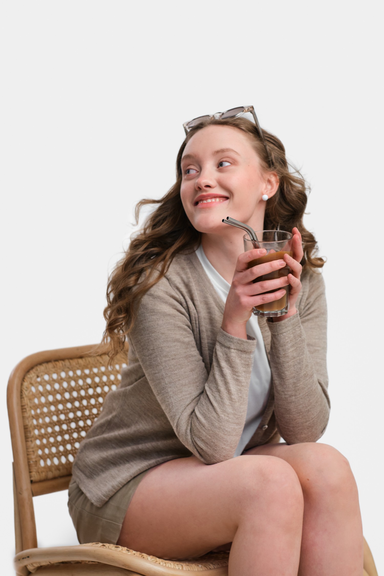 Serene kofta 2.0, greige - Bild 3