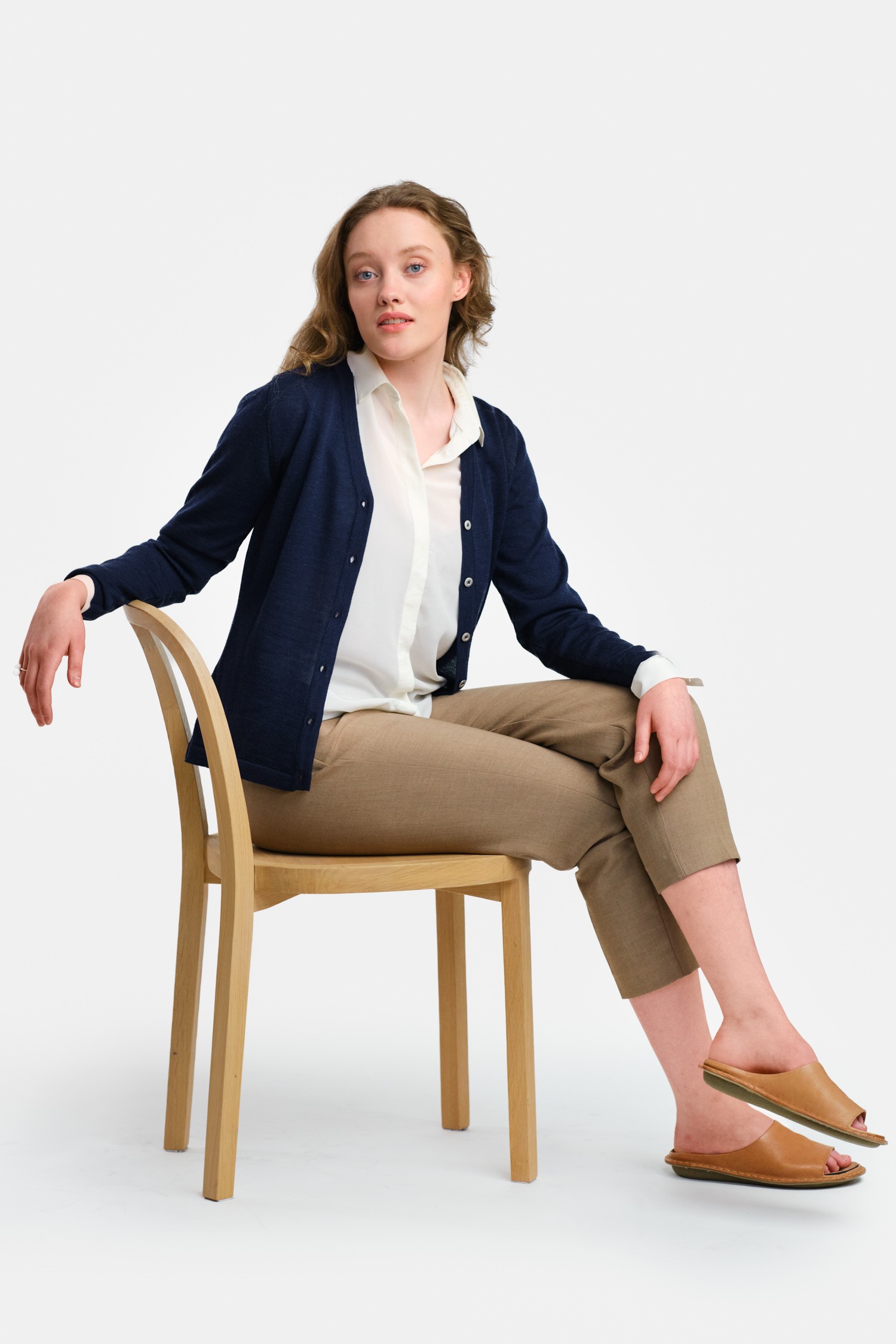 Silent kofta, midnattsblå