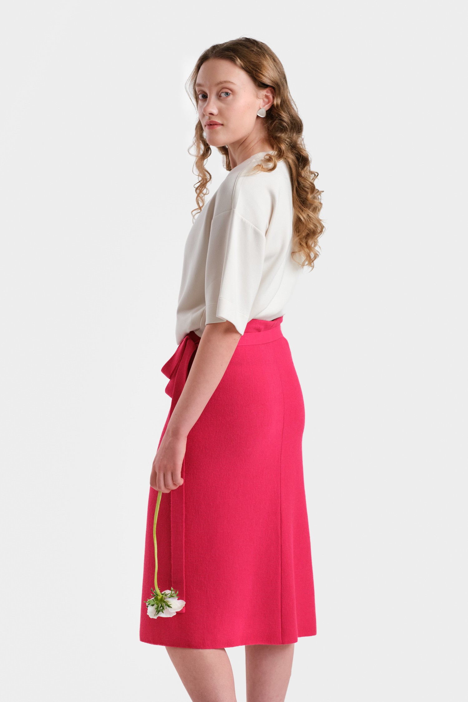 Origami kjol, rosa - Bild 2