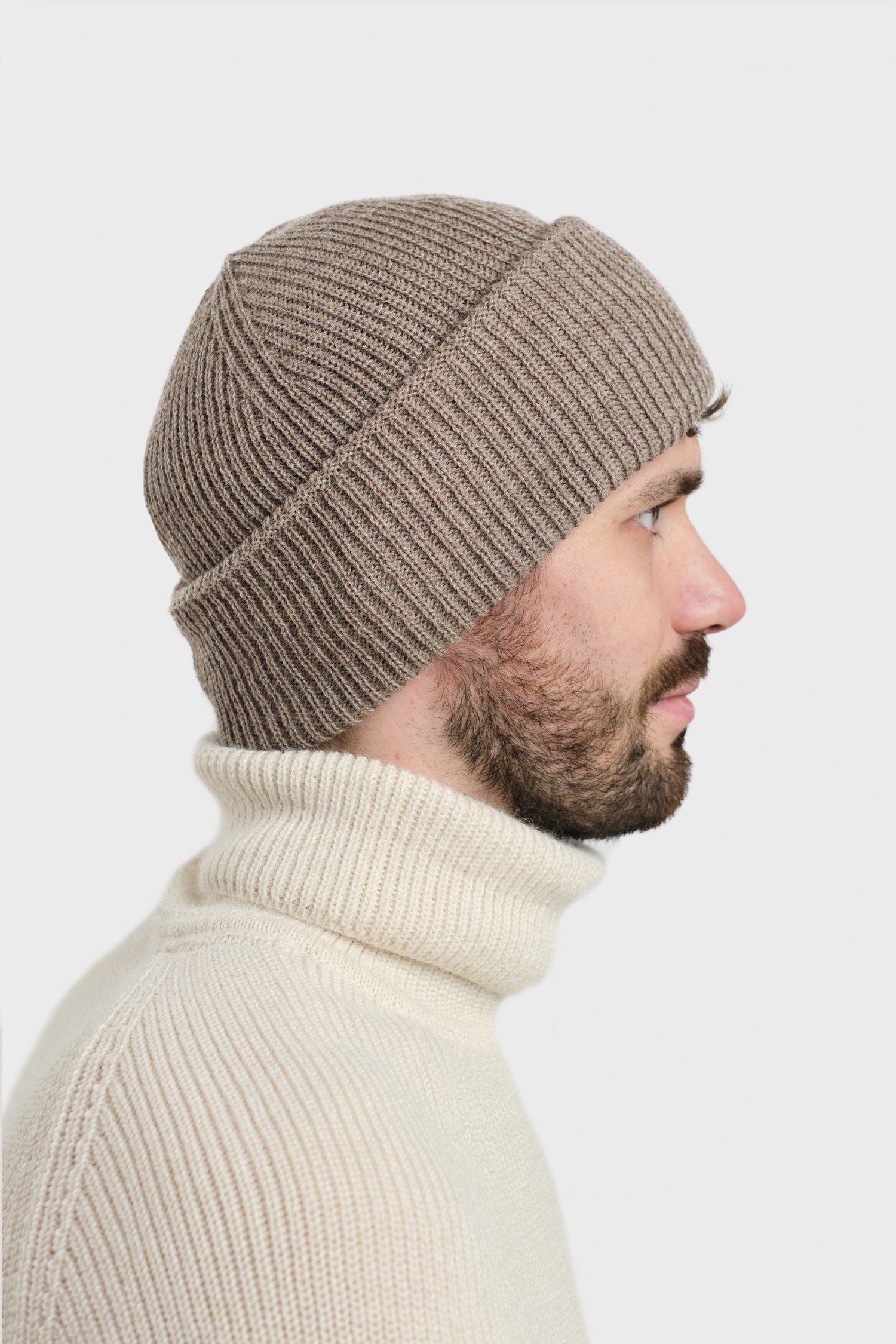 Avenue mössa, mörk greige - Bild 2