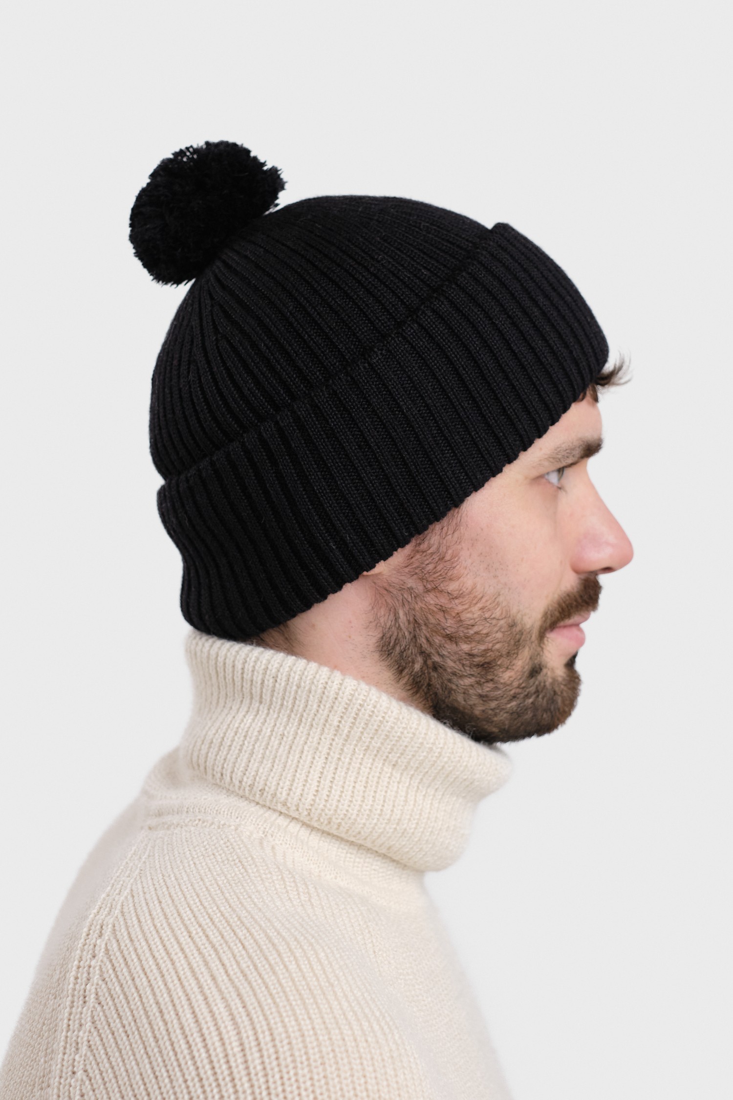 Bun mössa, svart - Bild 2