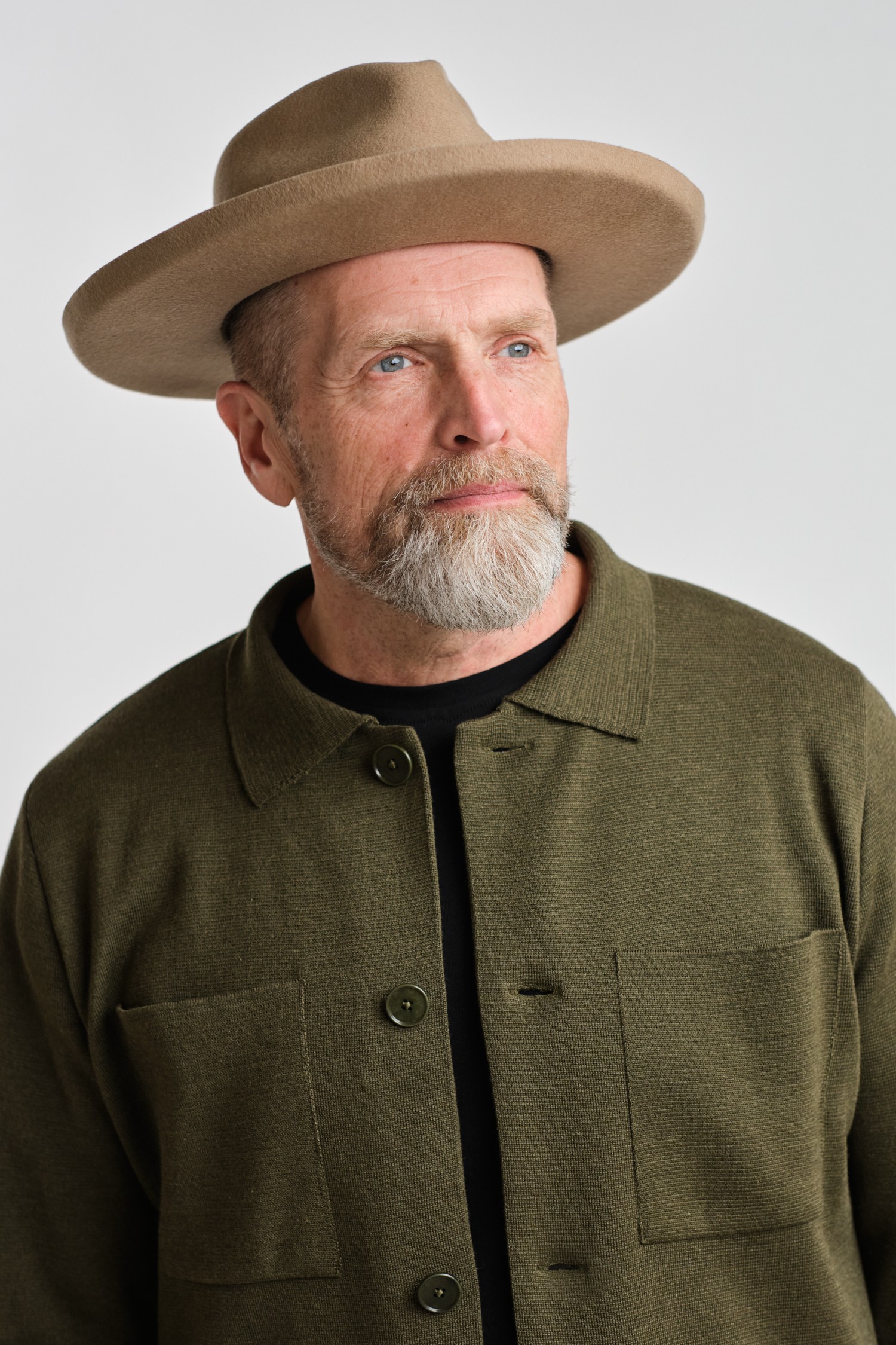 Forte overshirt, mörk oliv - Bild 3