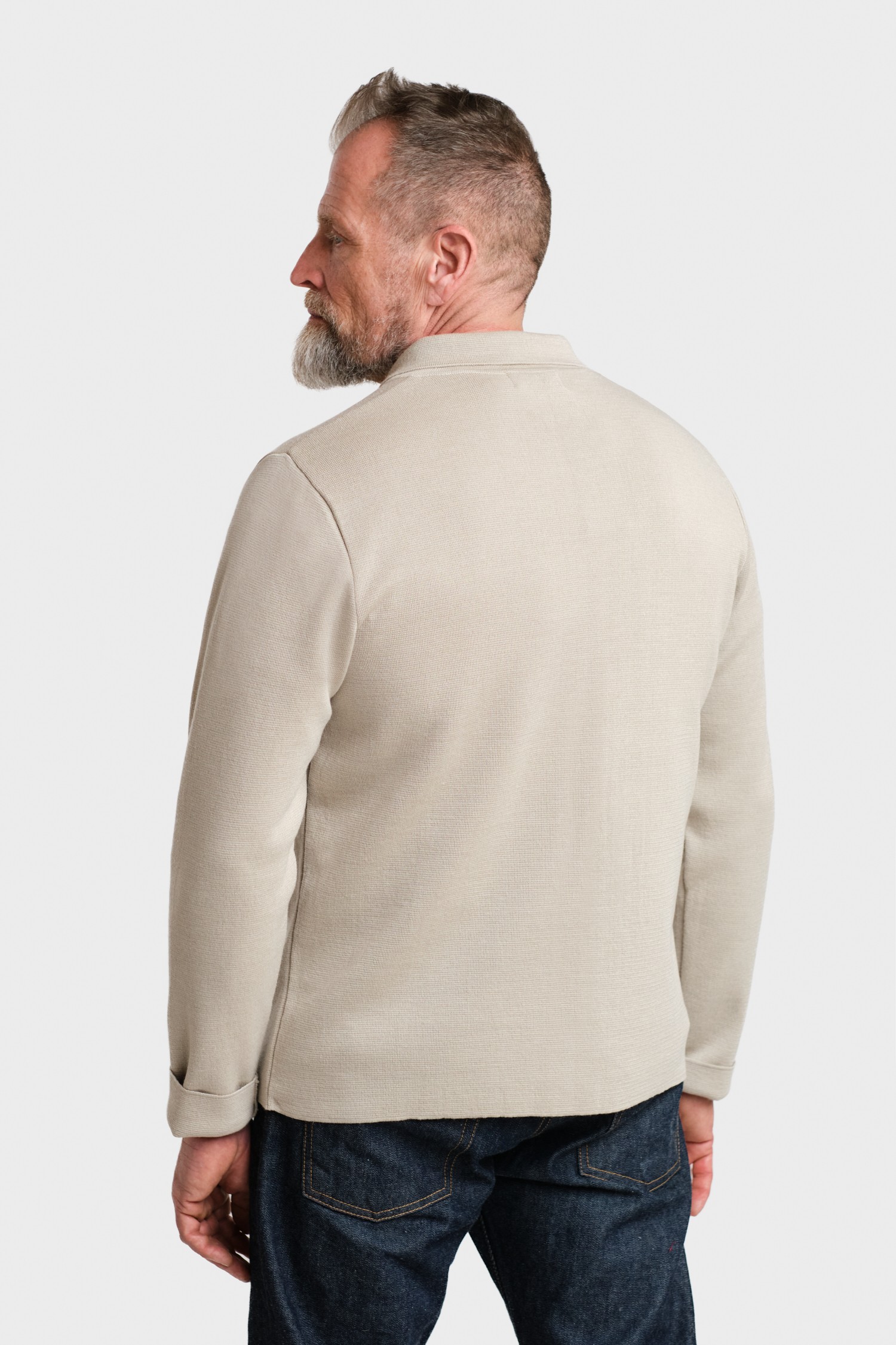 Forte overshirt, kall beige - Bild 3
