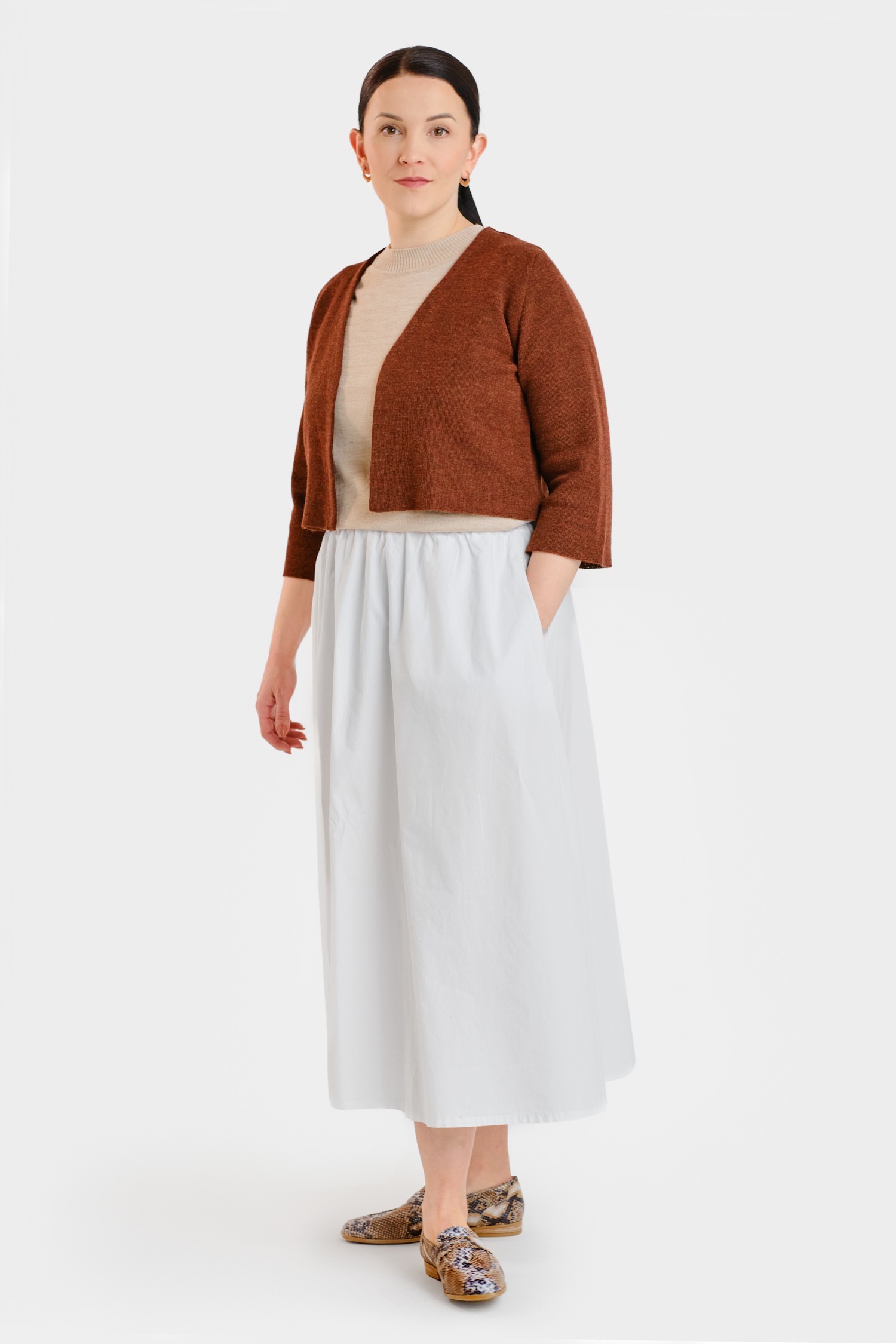 Haiku kofta, mahogny