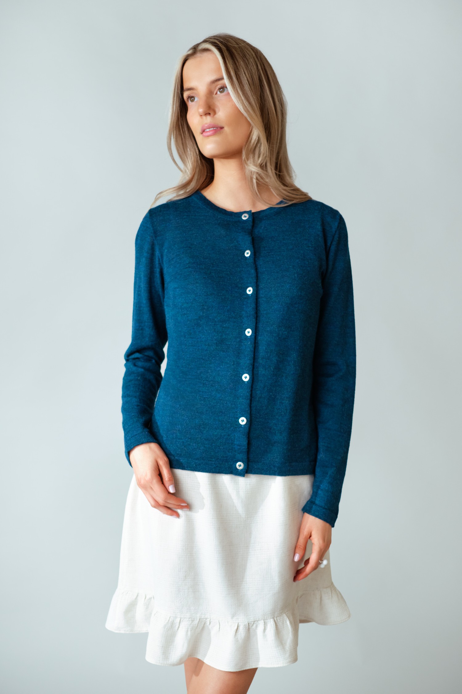 Serene kofta 2.0, petrol - Bild 3