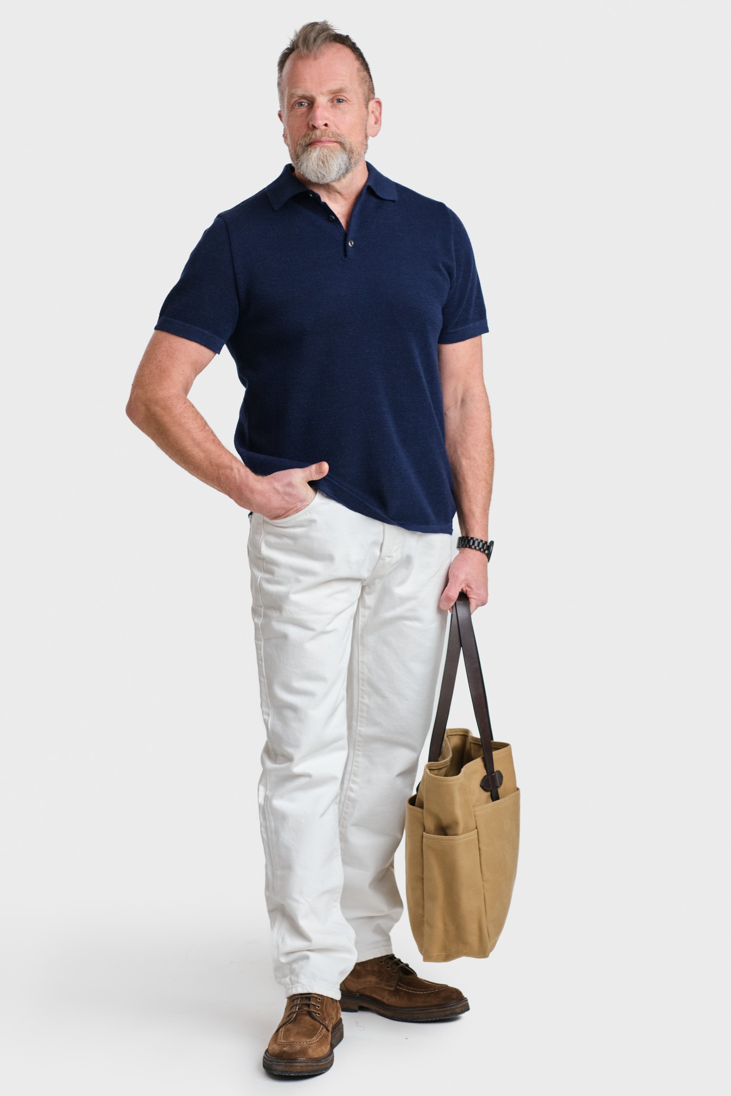 Eagle pikétröja, midnattsblå