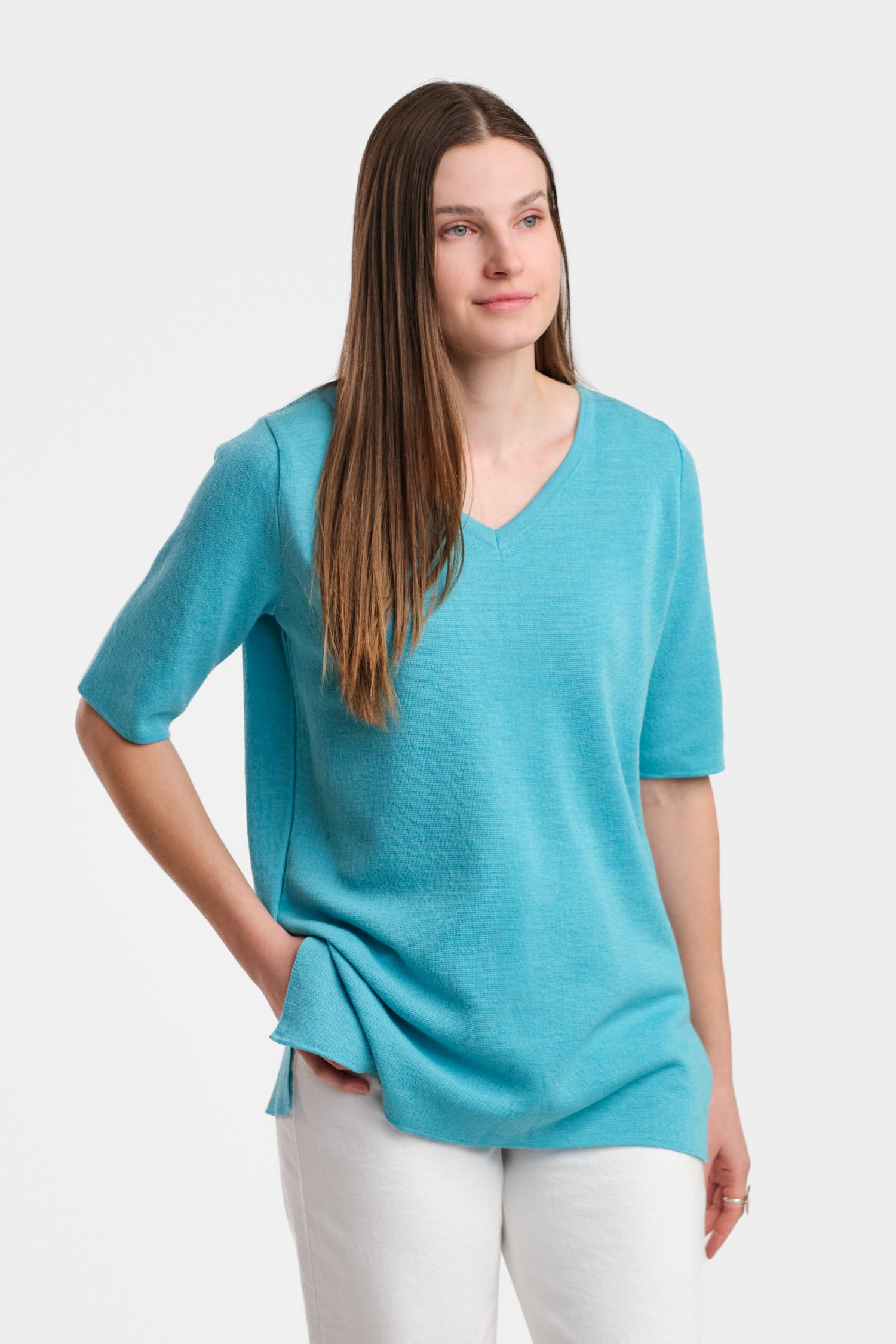 Garden tunika, turkos - Bild 2