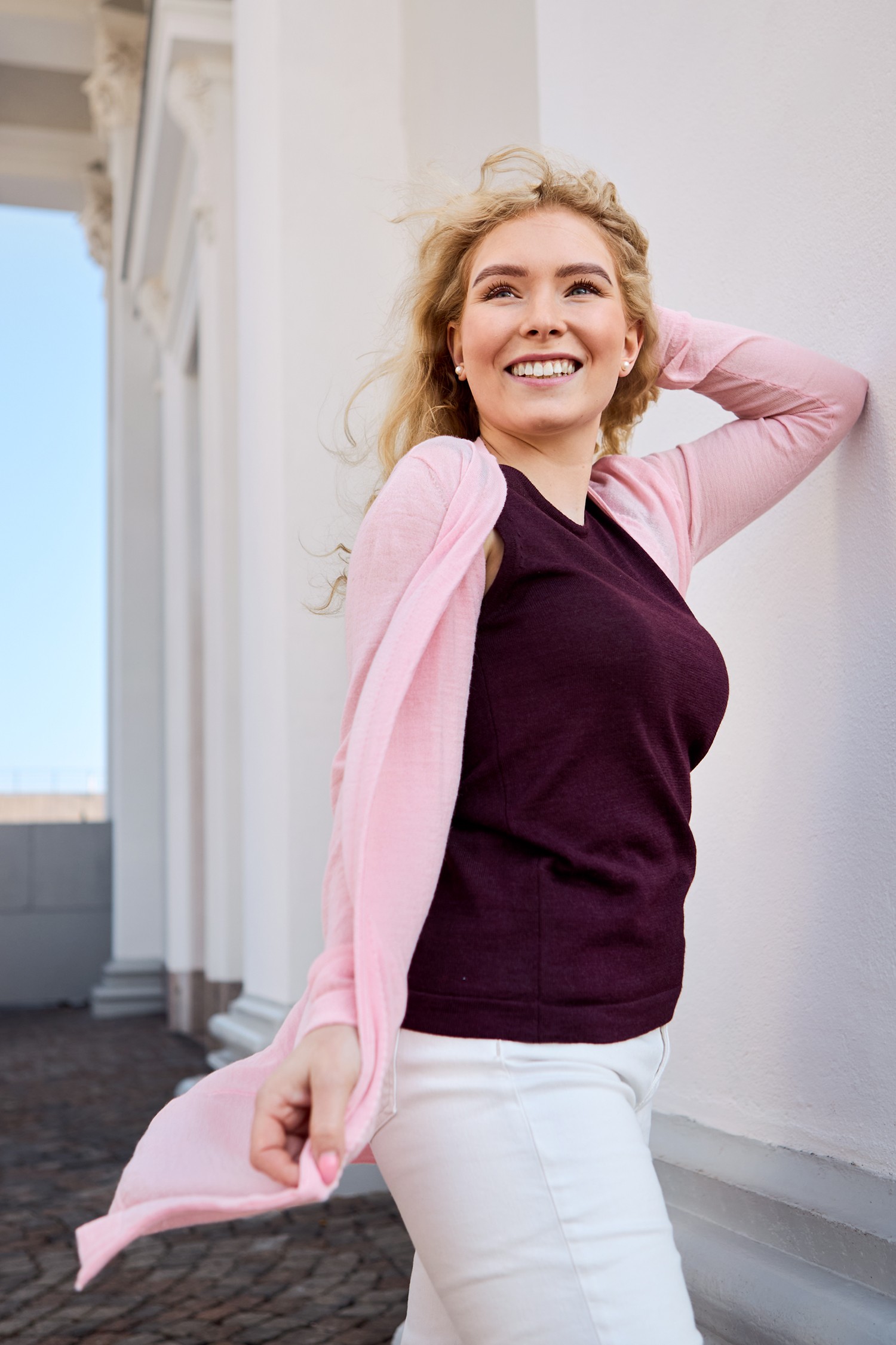 Breeze tunn kofta, twinflower