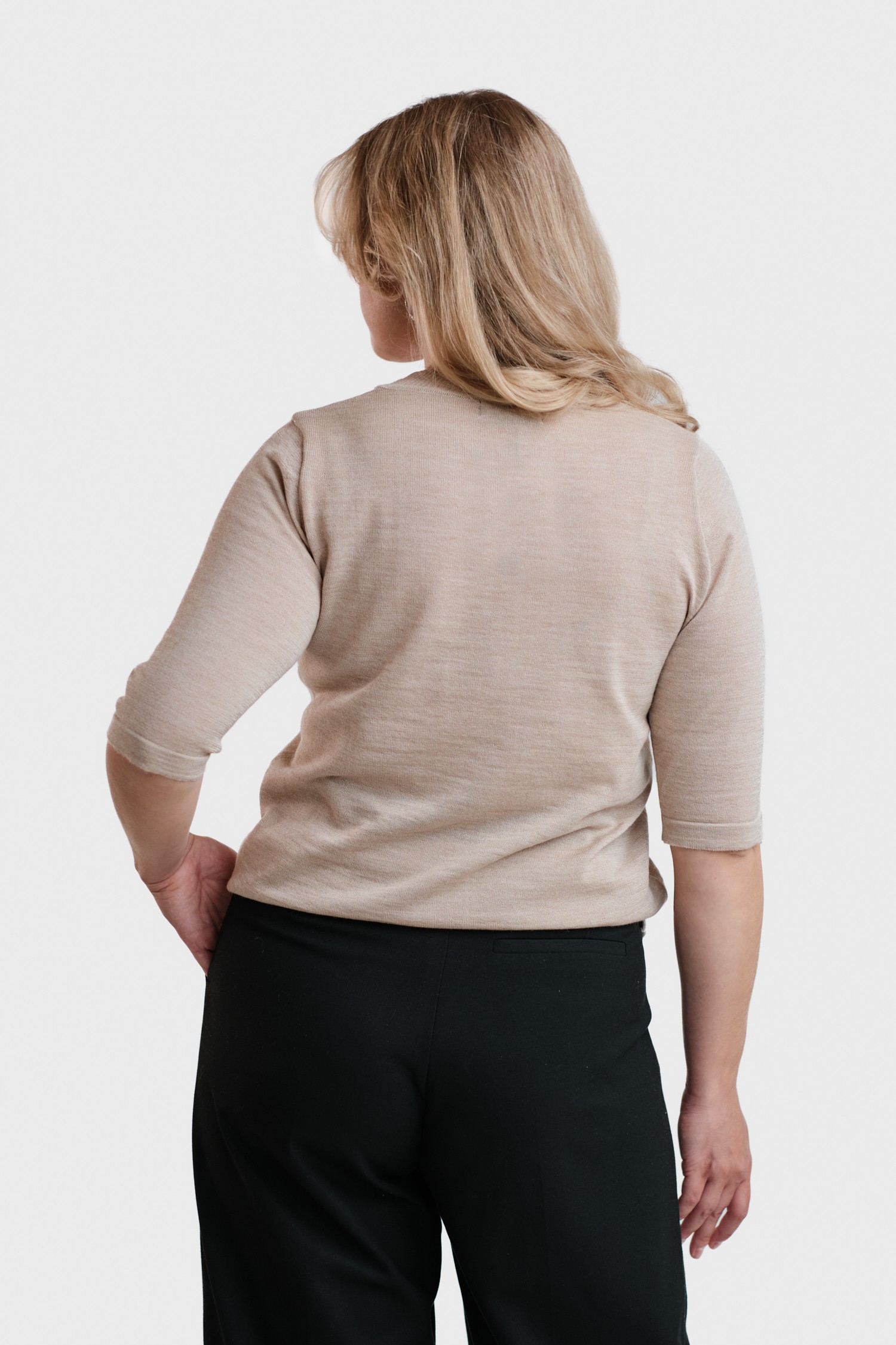 Pearl t-shirt, beige - Bild 4