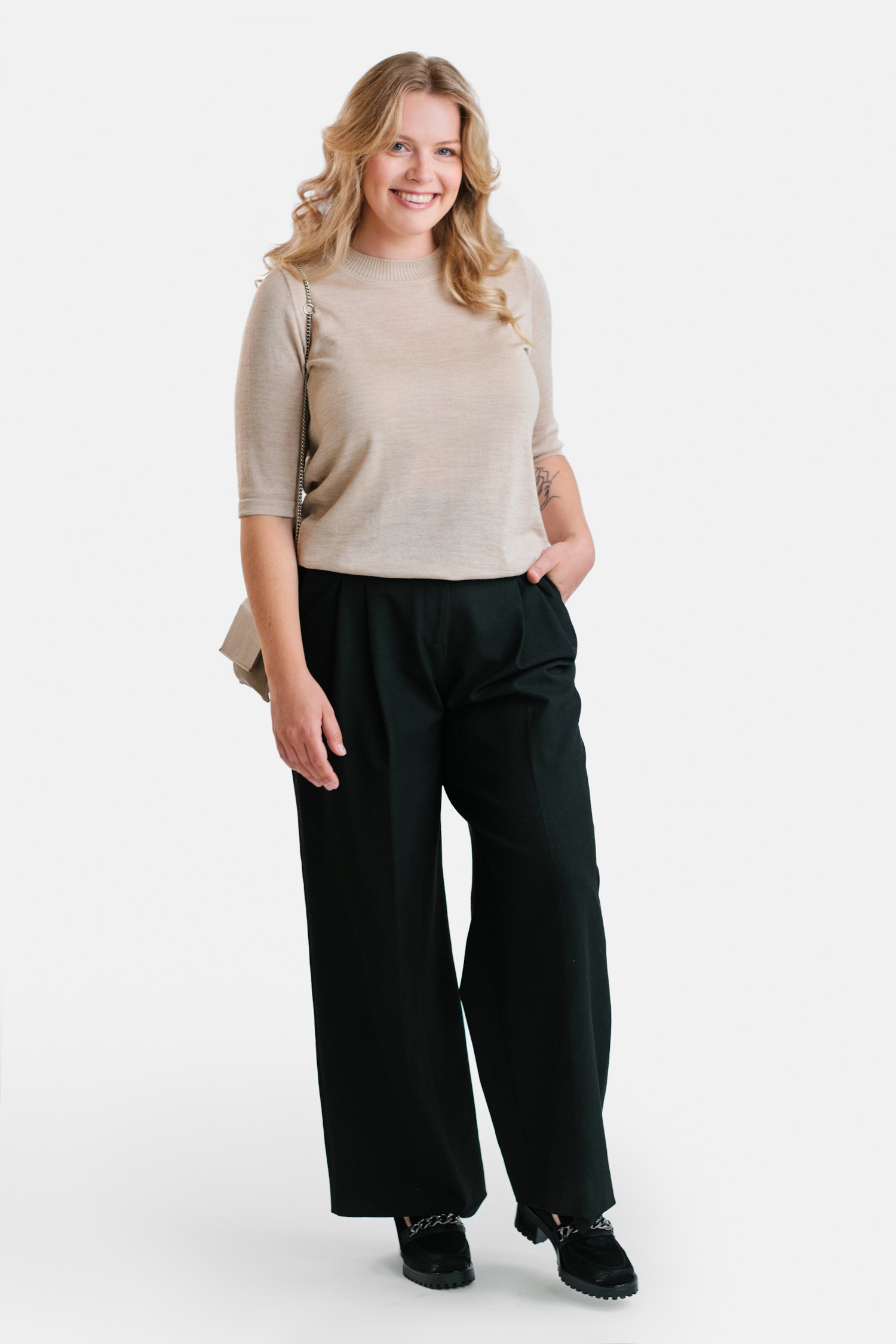 Pearl t-shirt, beige