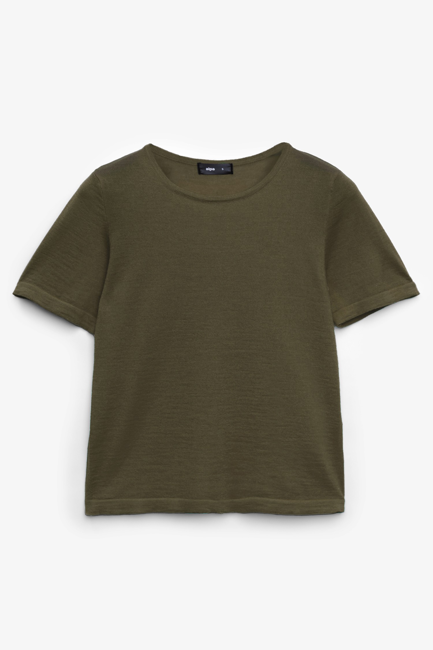 Simple t-shirt, mörk oliv - Bild 3