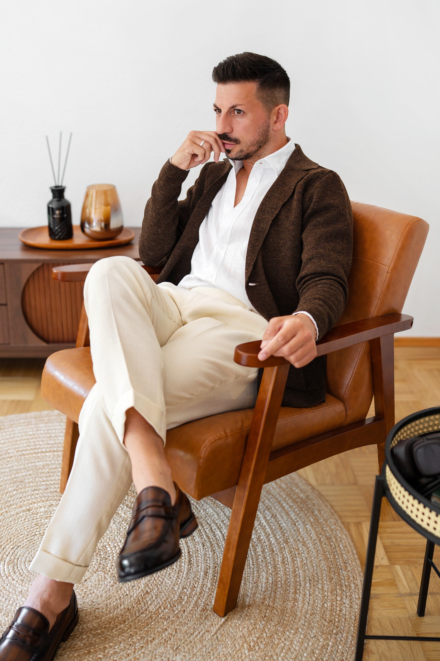 Blaze kofta, mörkbrun