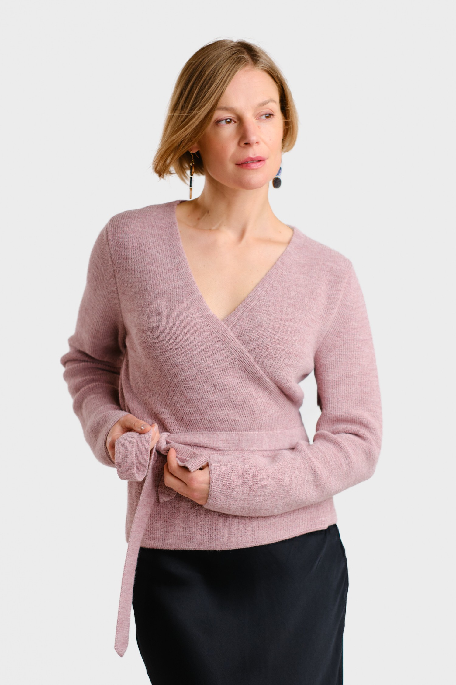 Calm omlottkofta, rosa - Bild 2