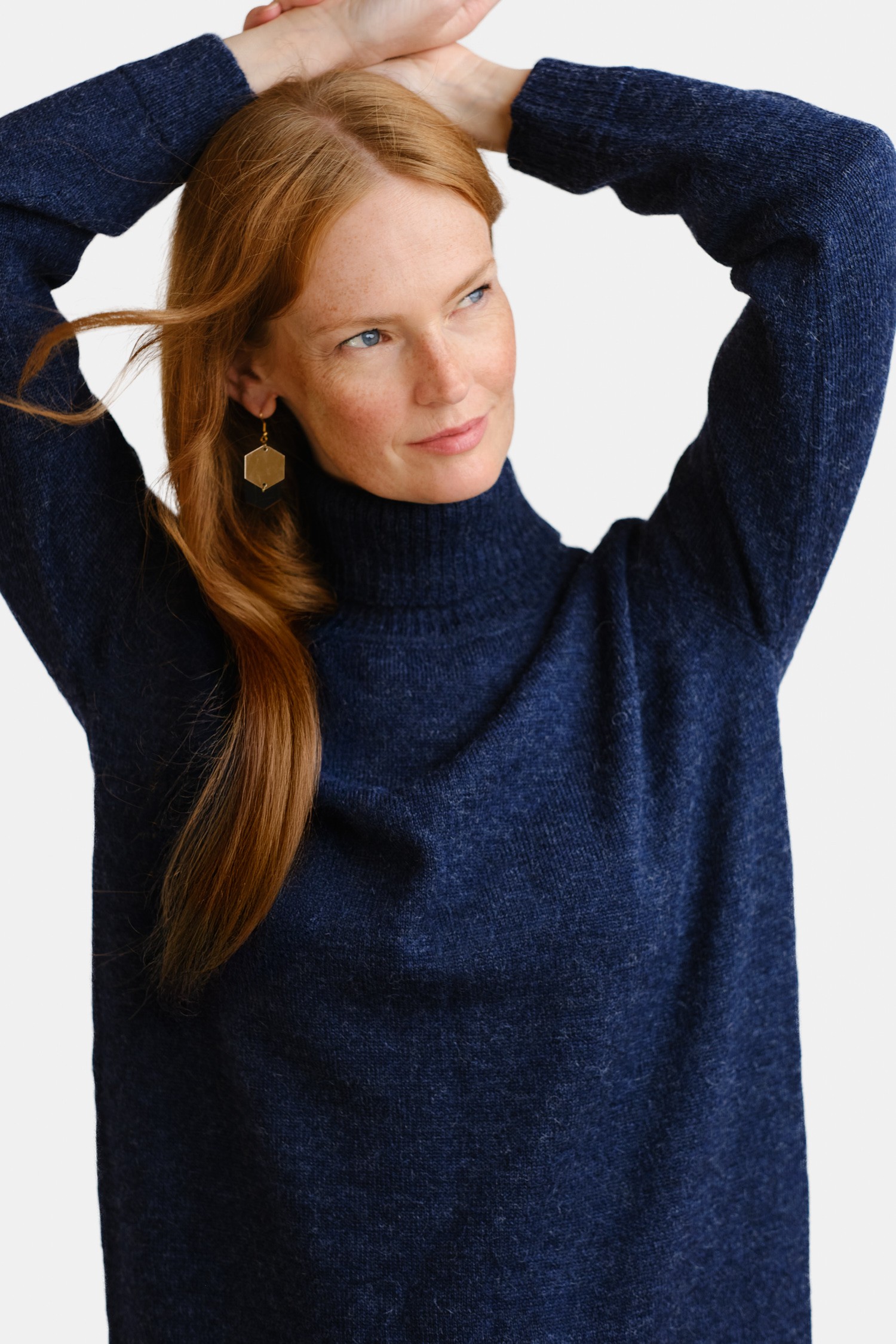 Cozy maxiklänning, indigo - Bild 2