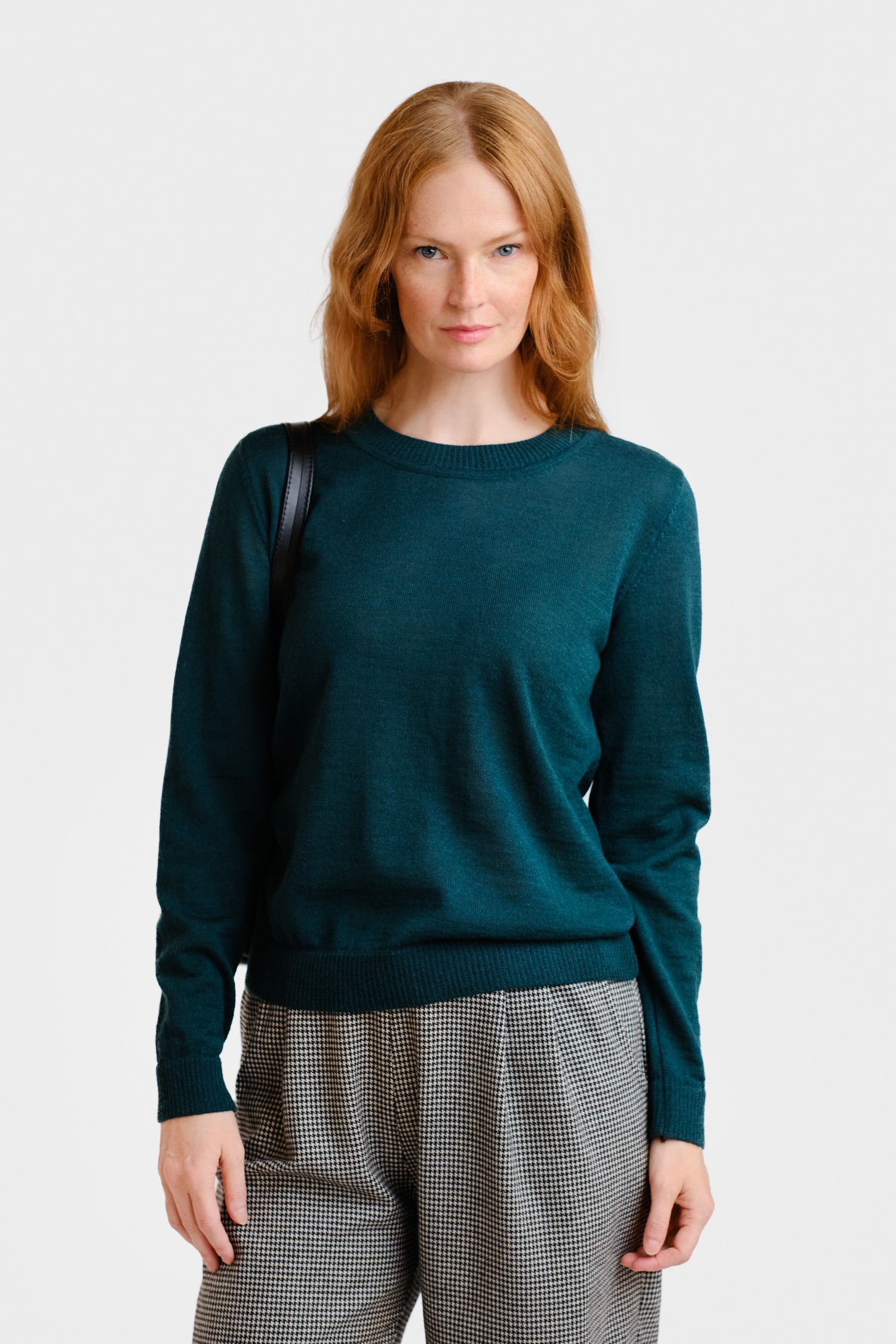 Clear tröja, mörk blågrön