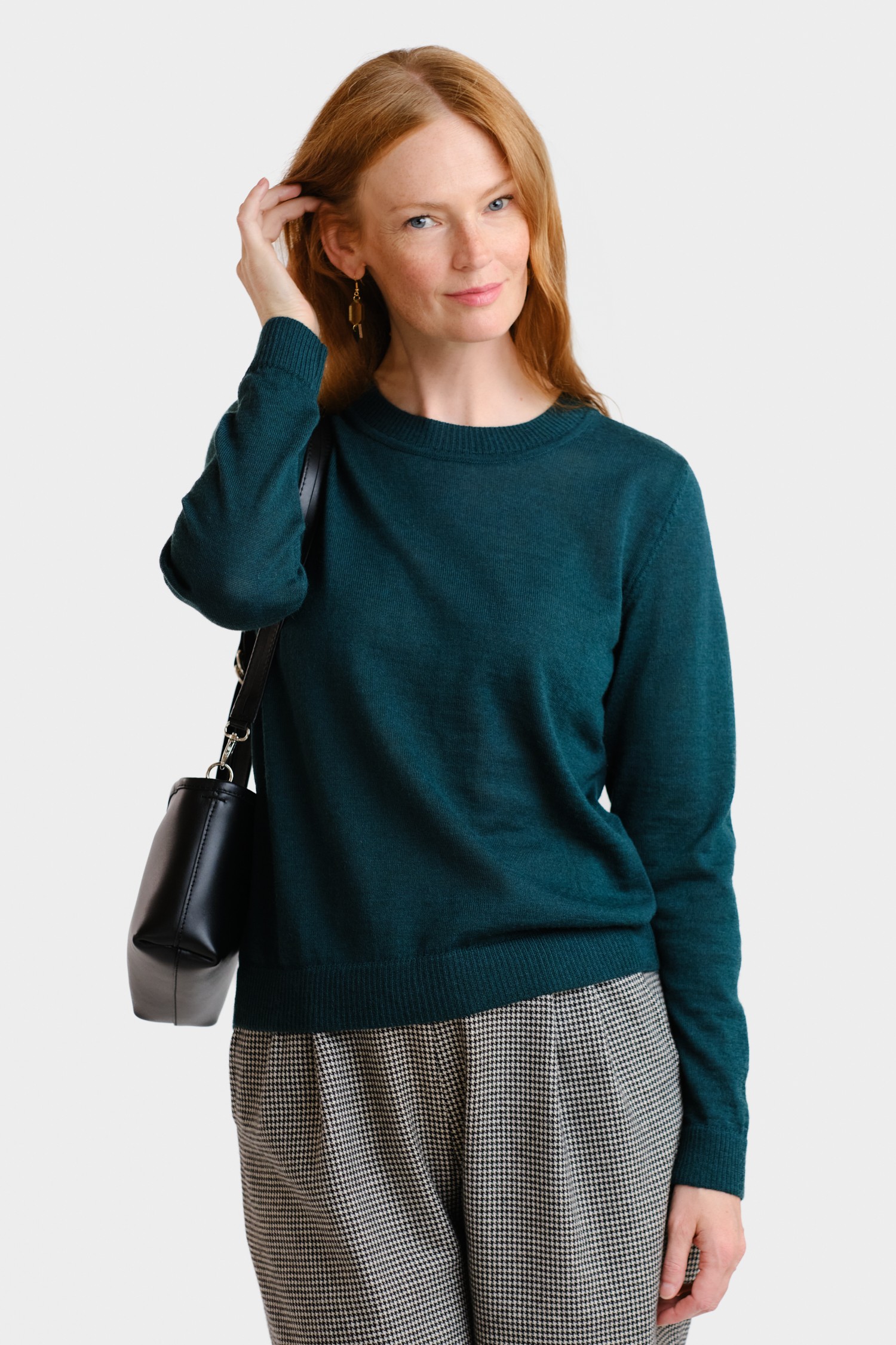 Clear tröja, mörk blågrön - Bild 3