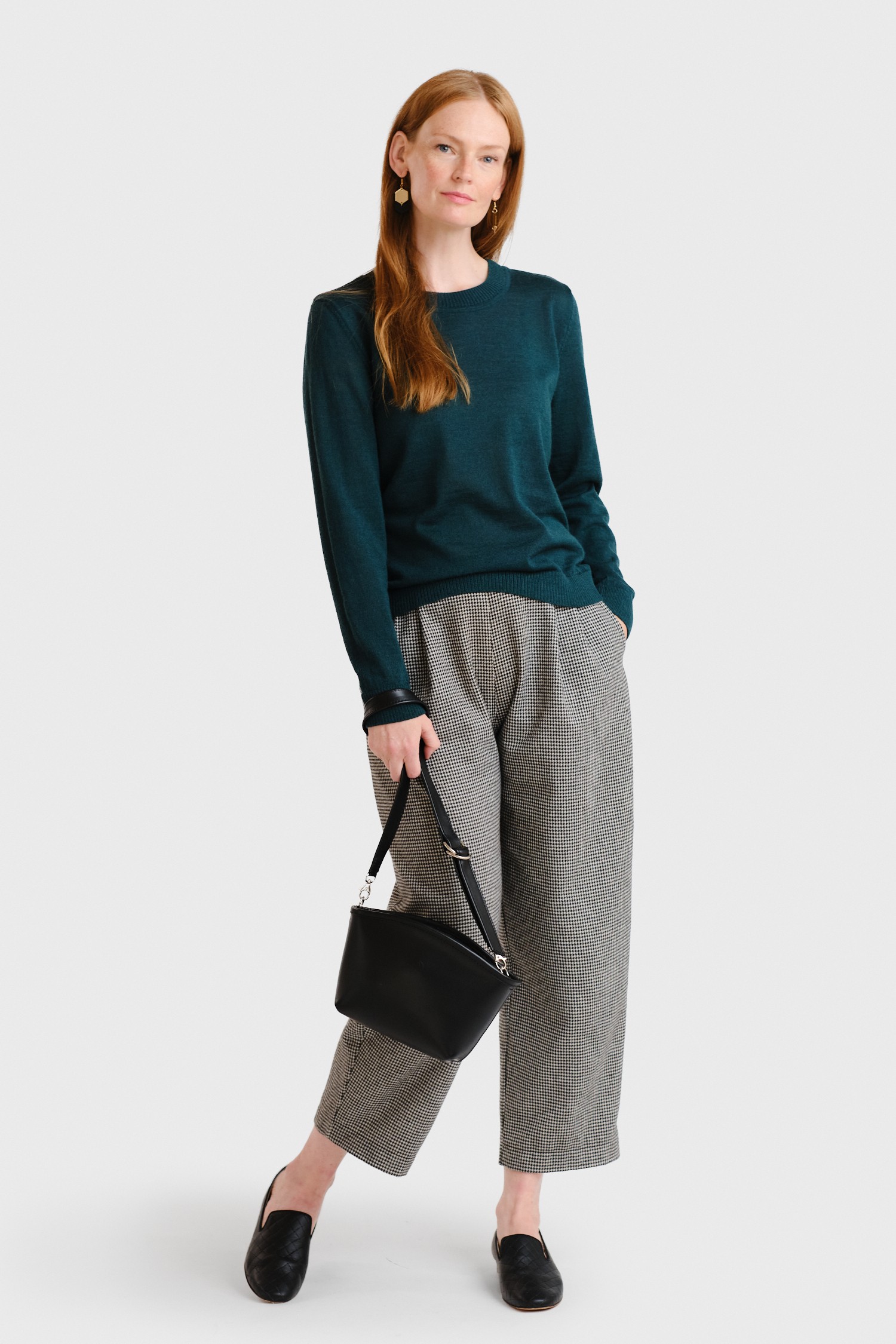 Clear tröja, mörk blågrön - Bild 2