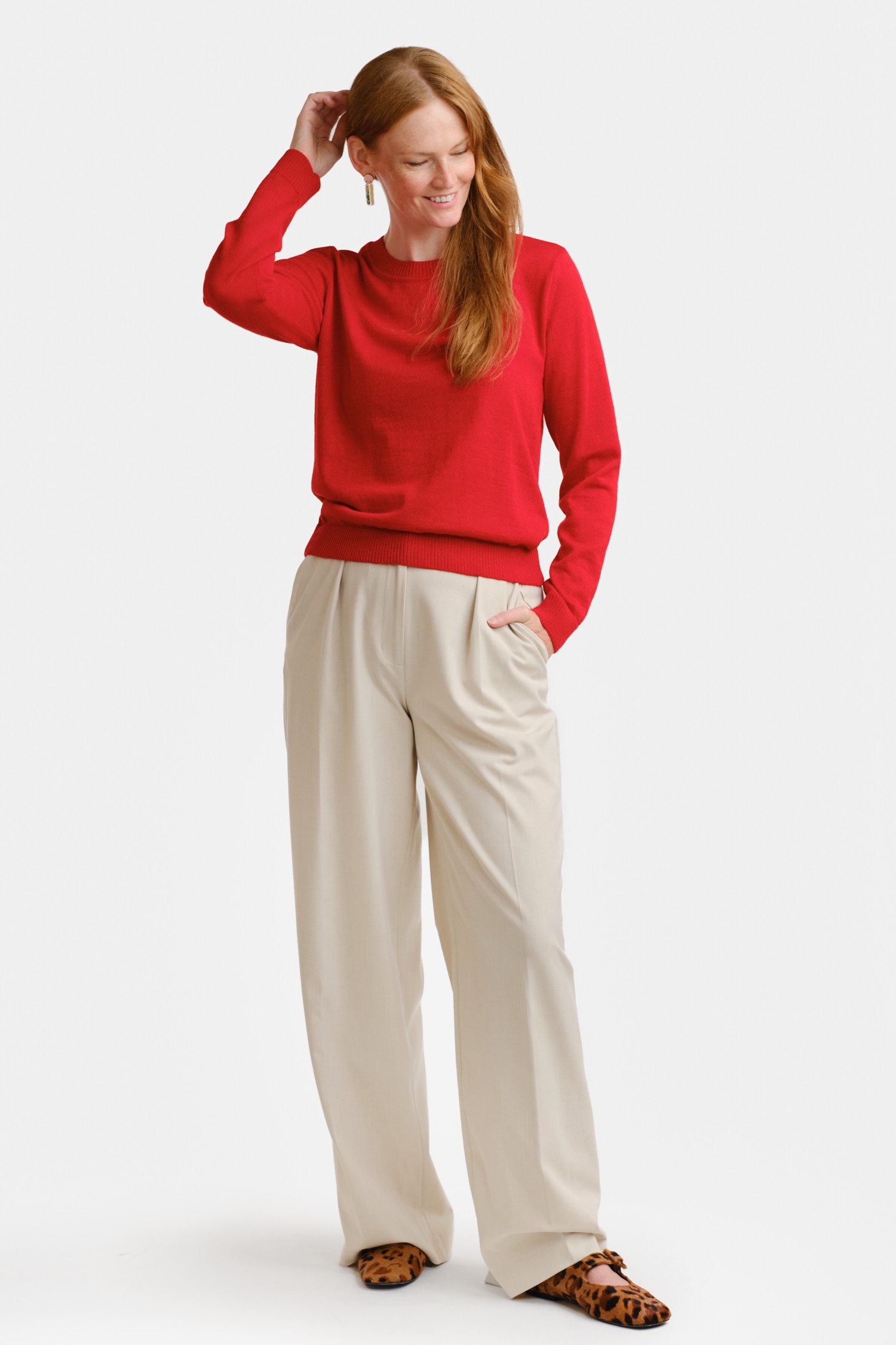 Clear tröja, lingon - Bild 2