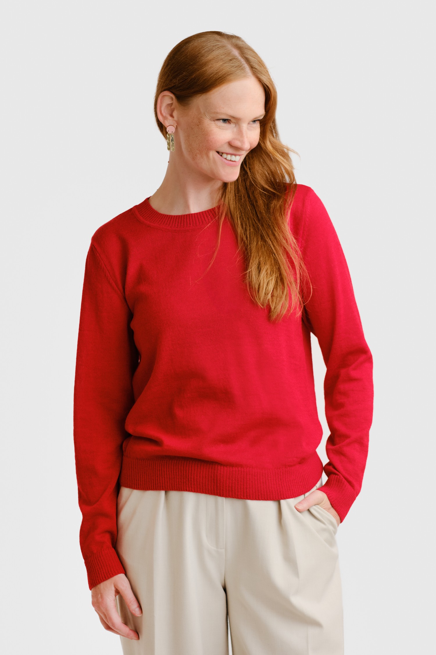 Clear tröja, lingon