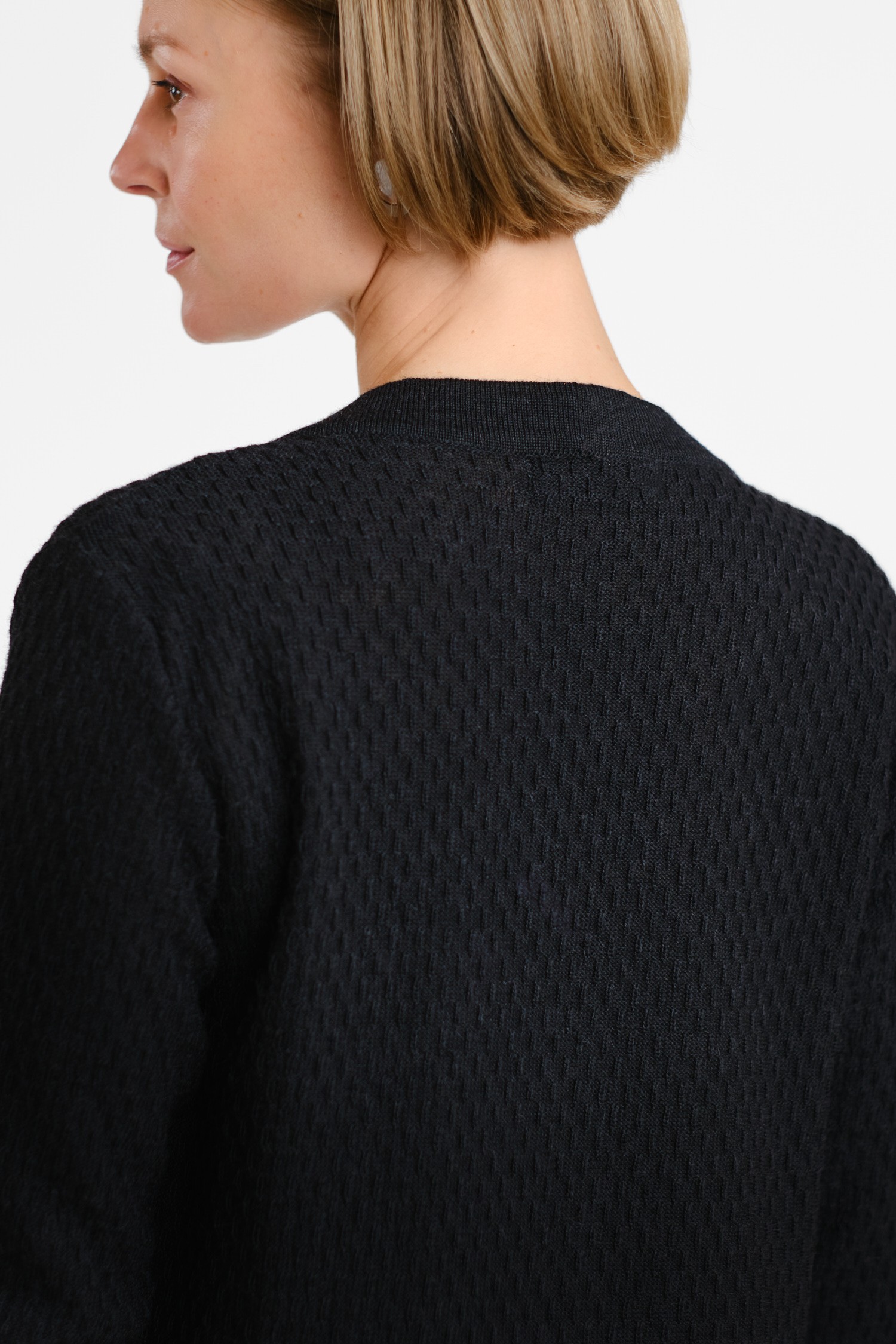 Drizzle kofta, svart - Bild 3