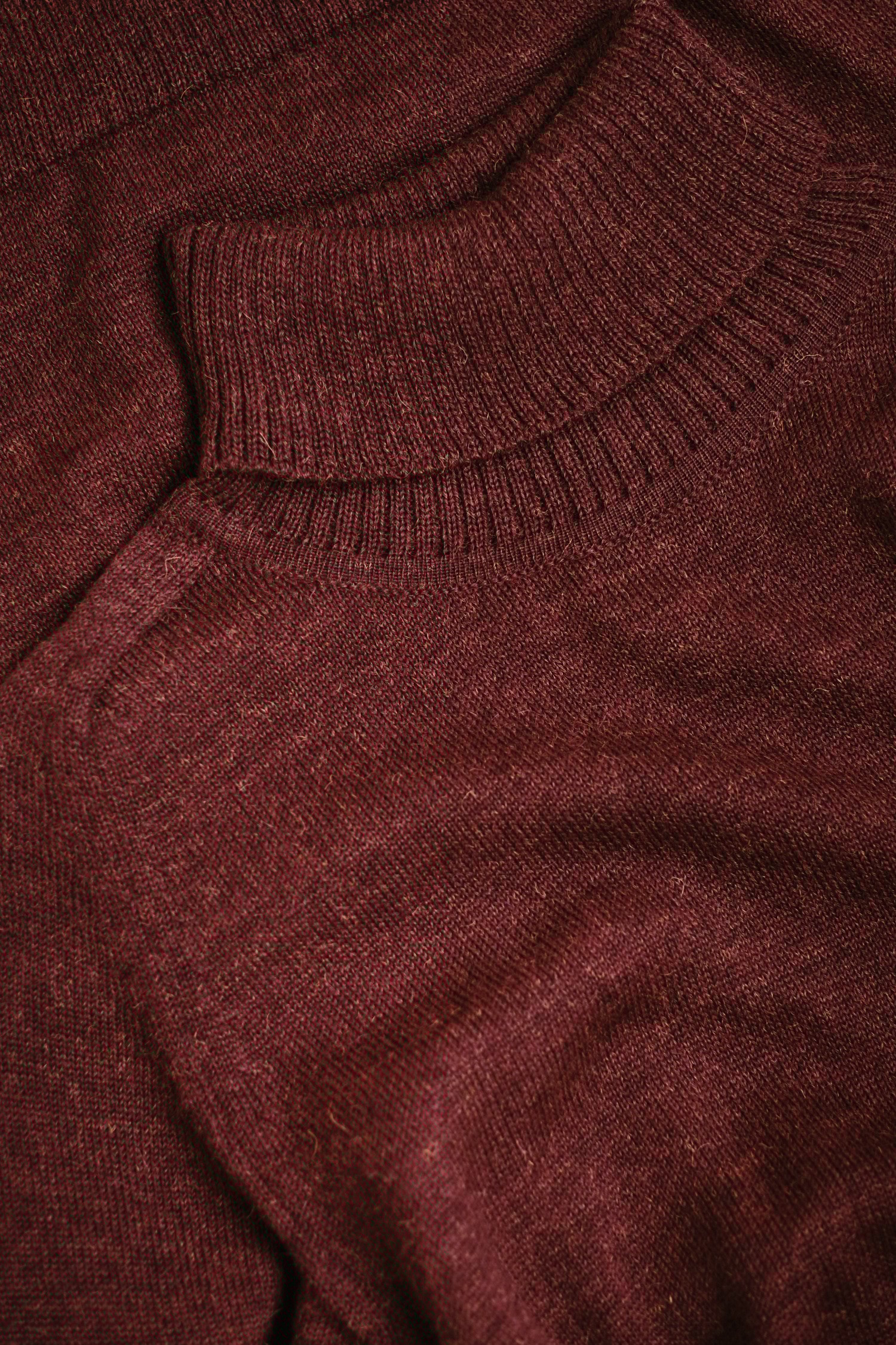 Cozy maxiklänning, bordeaux - Bild 7