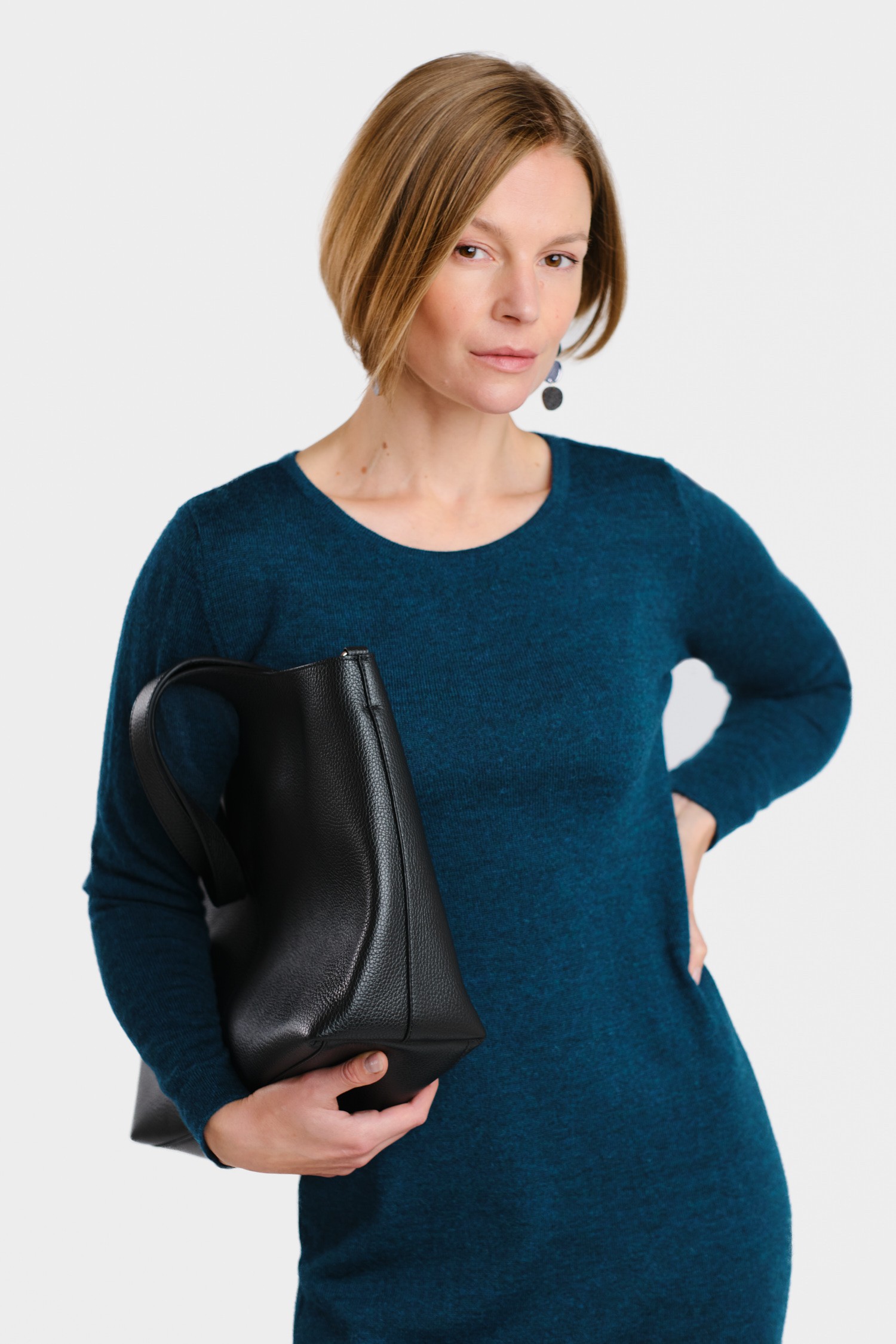 Moonlight klänning, petrol - Bild 2