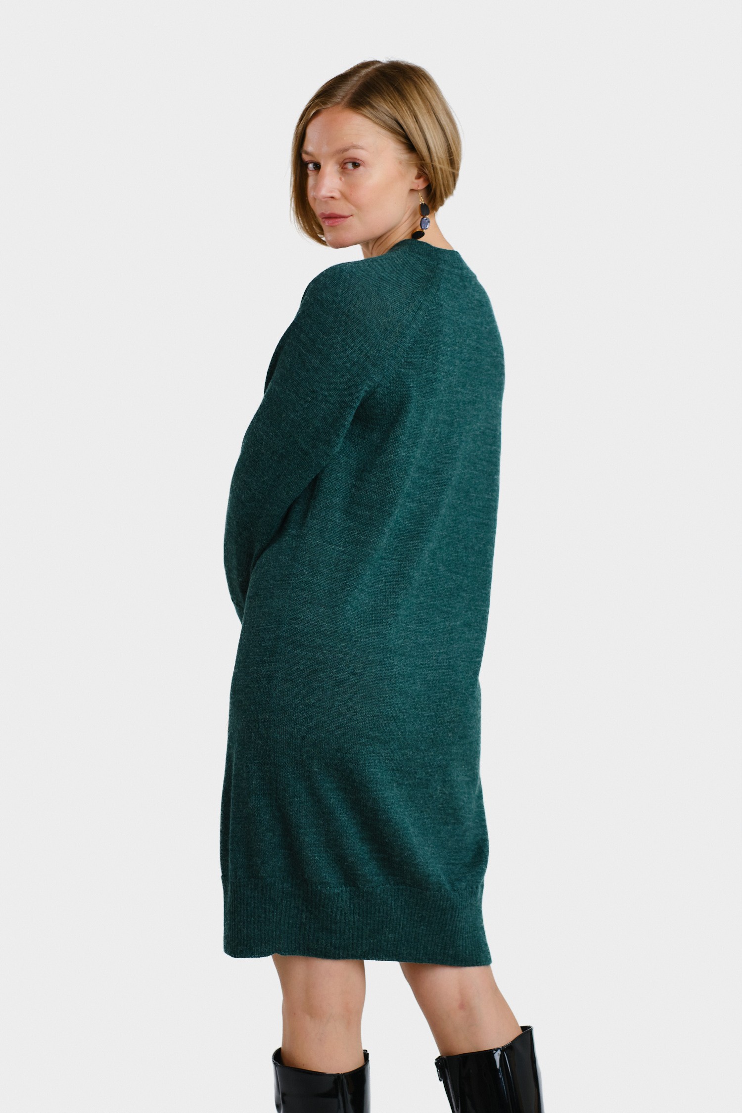 Shine klänning, blågrön - Bild 2