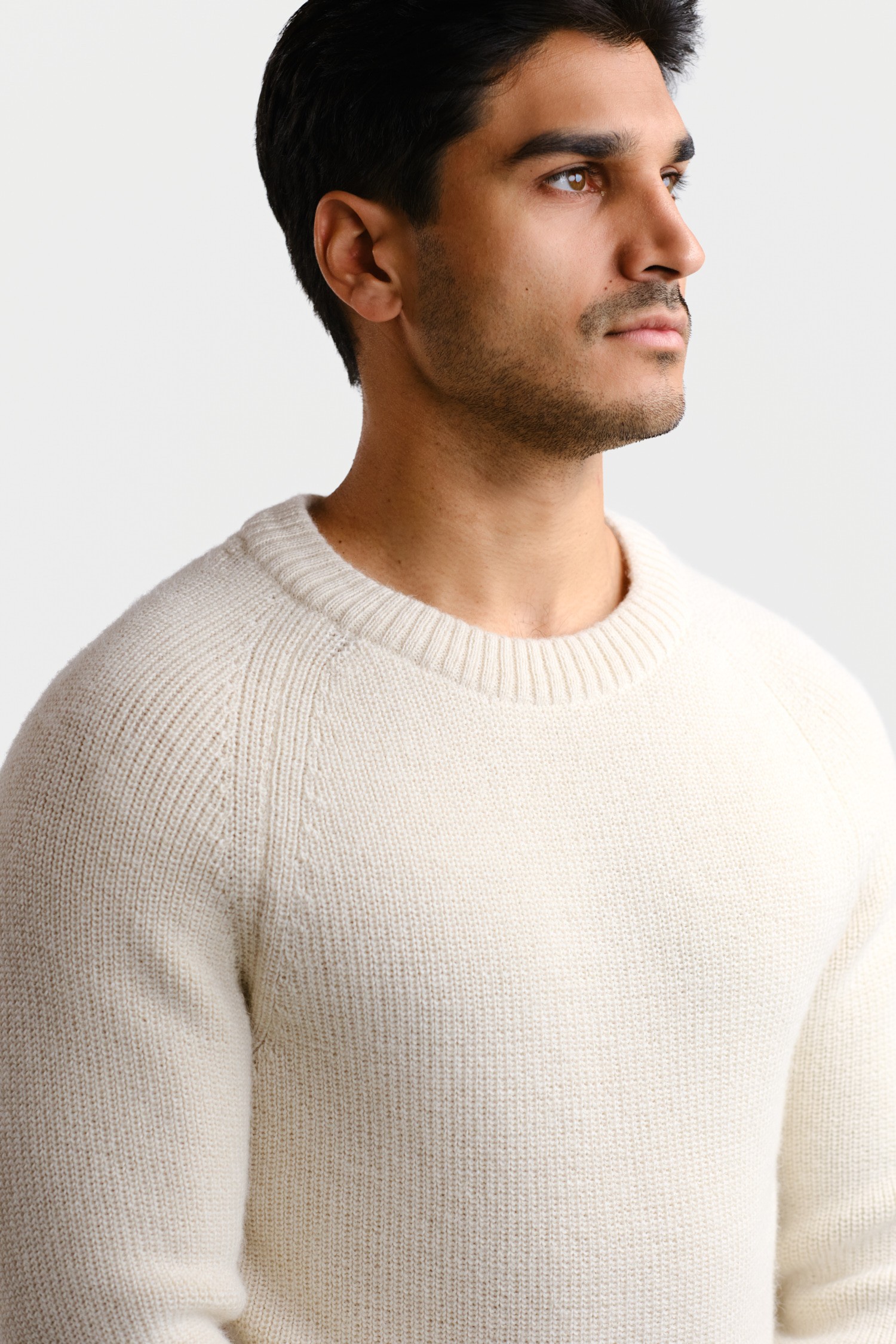 Loyal tröja, naturvit - Bild 3