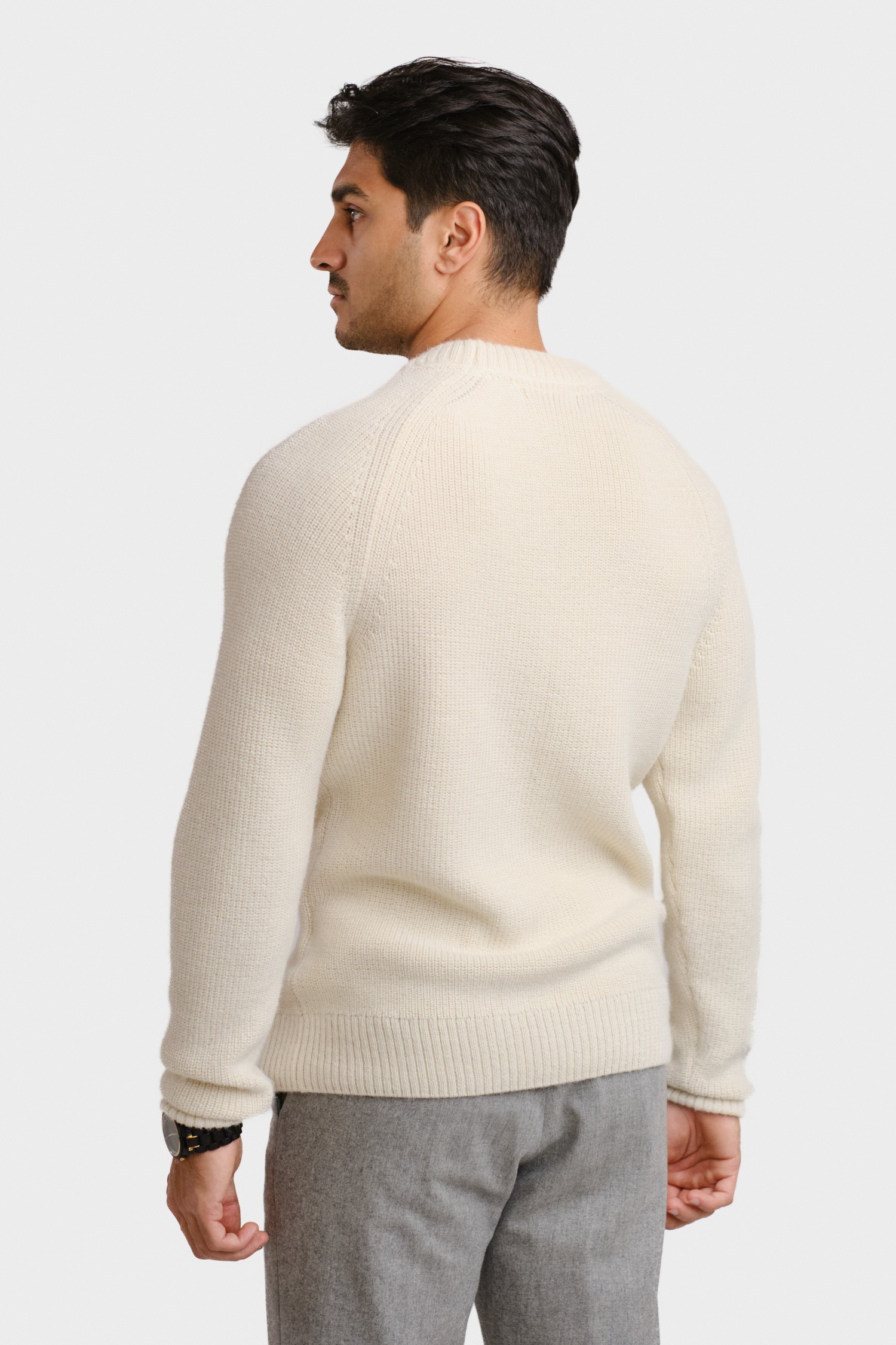 Loyal tröja, naturvit - Bild 4