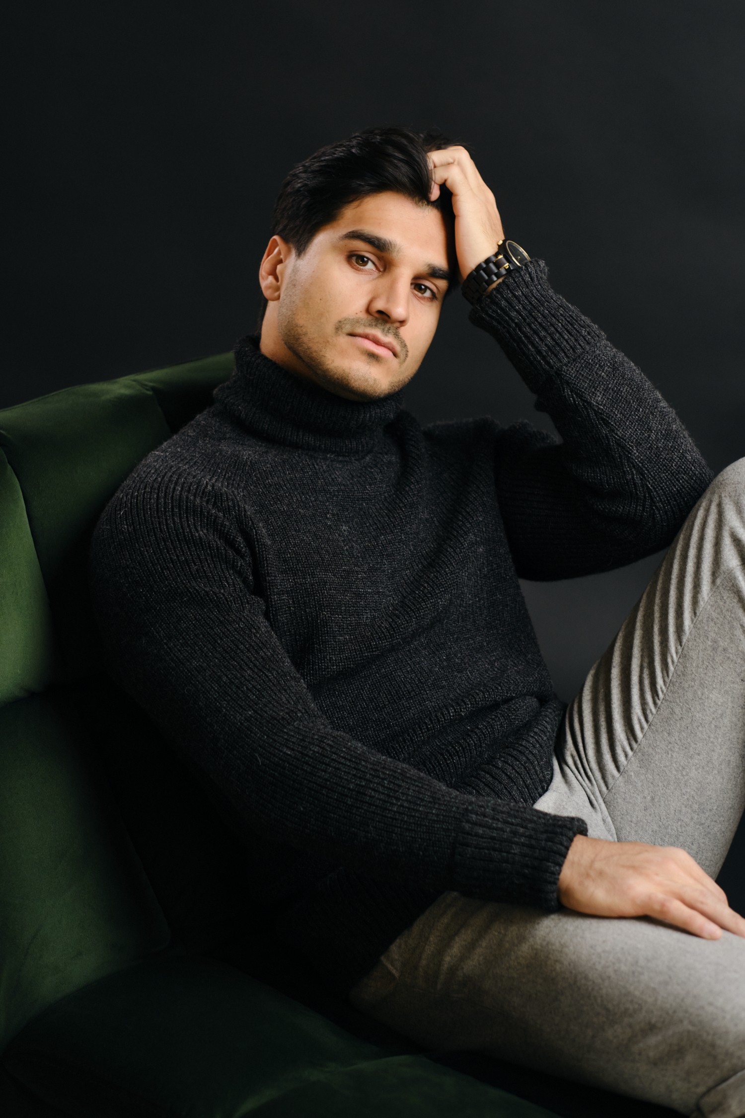 Vesikko polotröja, kolgrå - Bild 5