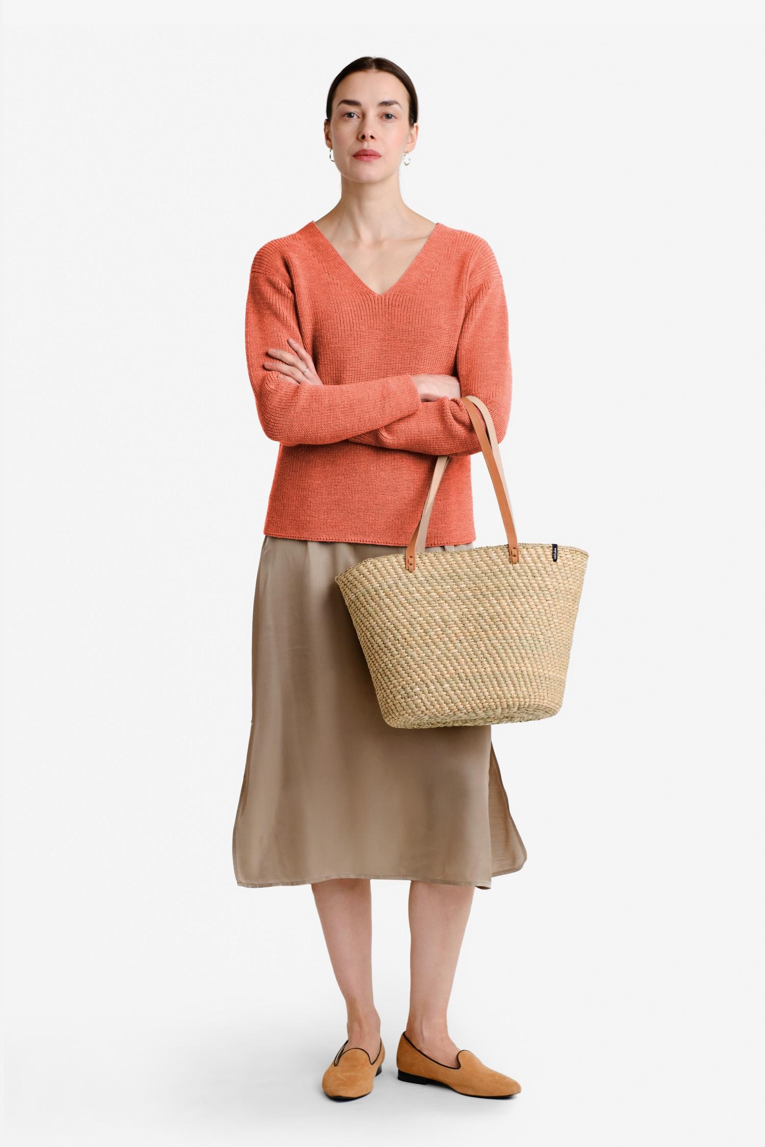 Chunky tröja, persika - Bild 2