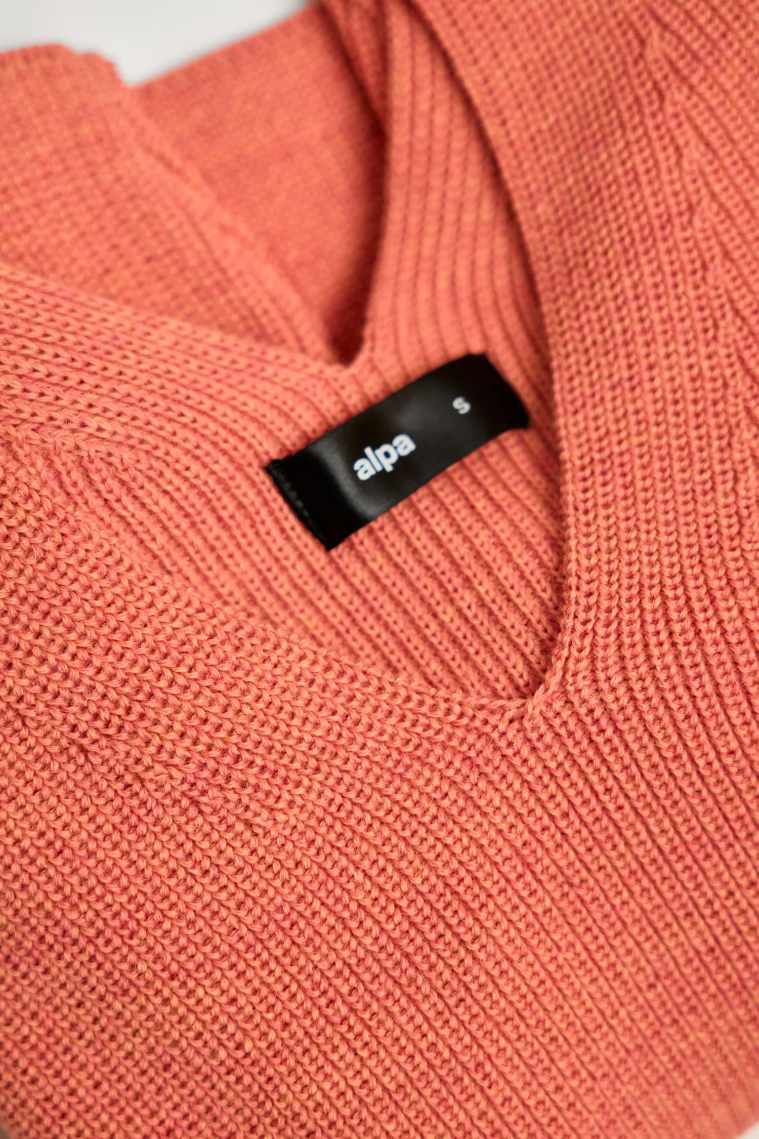 Chunky tröja, persika - Bild 3