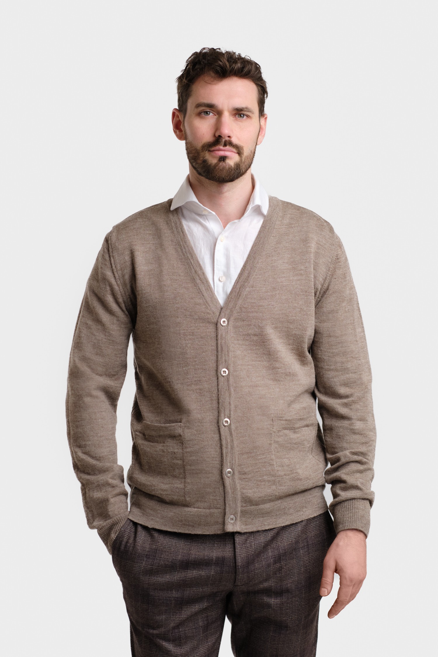 Granite kofta, mörk greige - Bild 6